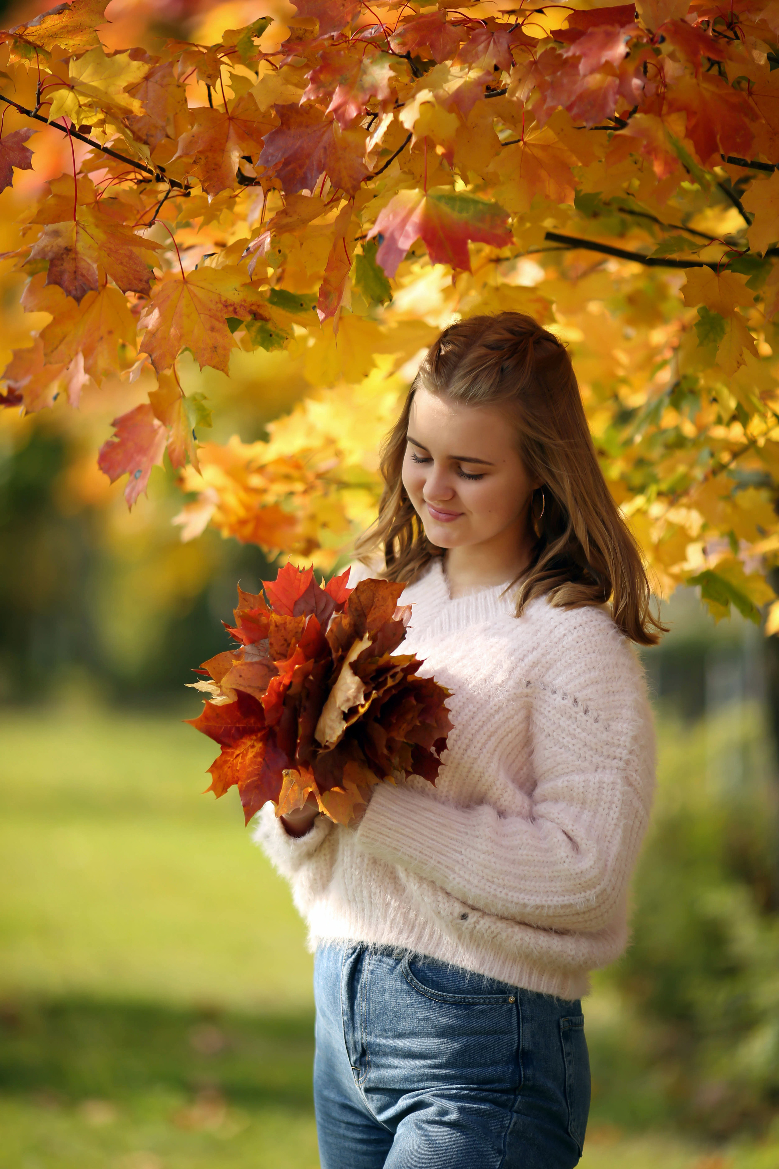 Аня и Даша золотая осень. Семейный и детский фотограф Анна Петракова