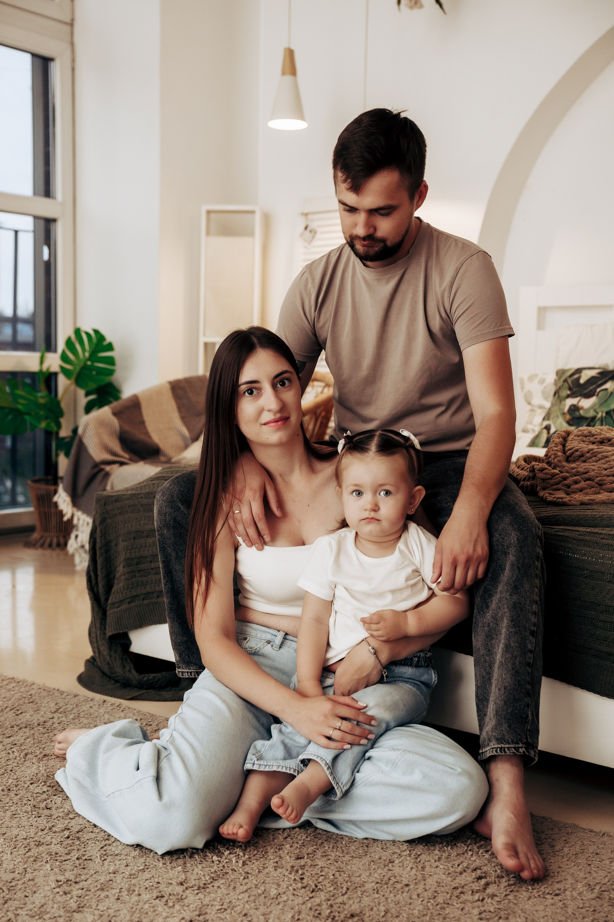 Семейная фотосессия в фотостудии. Профессиональный фотограф в Санкт-Петербурге Александр Волосенцев