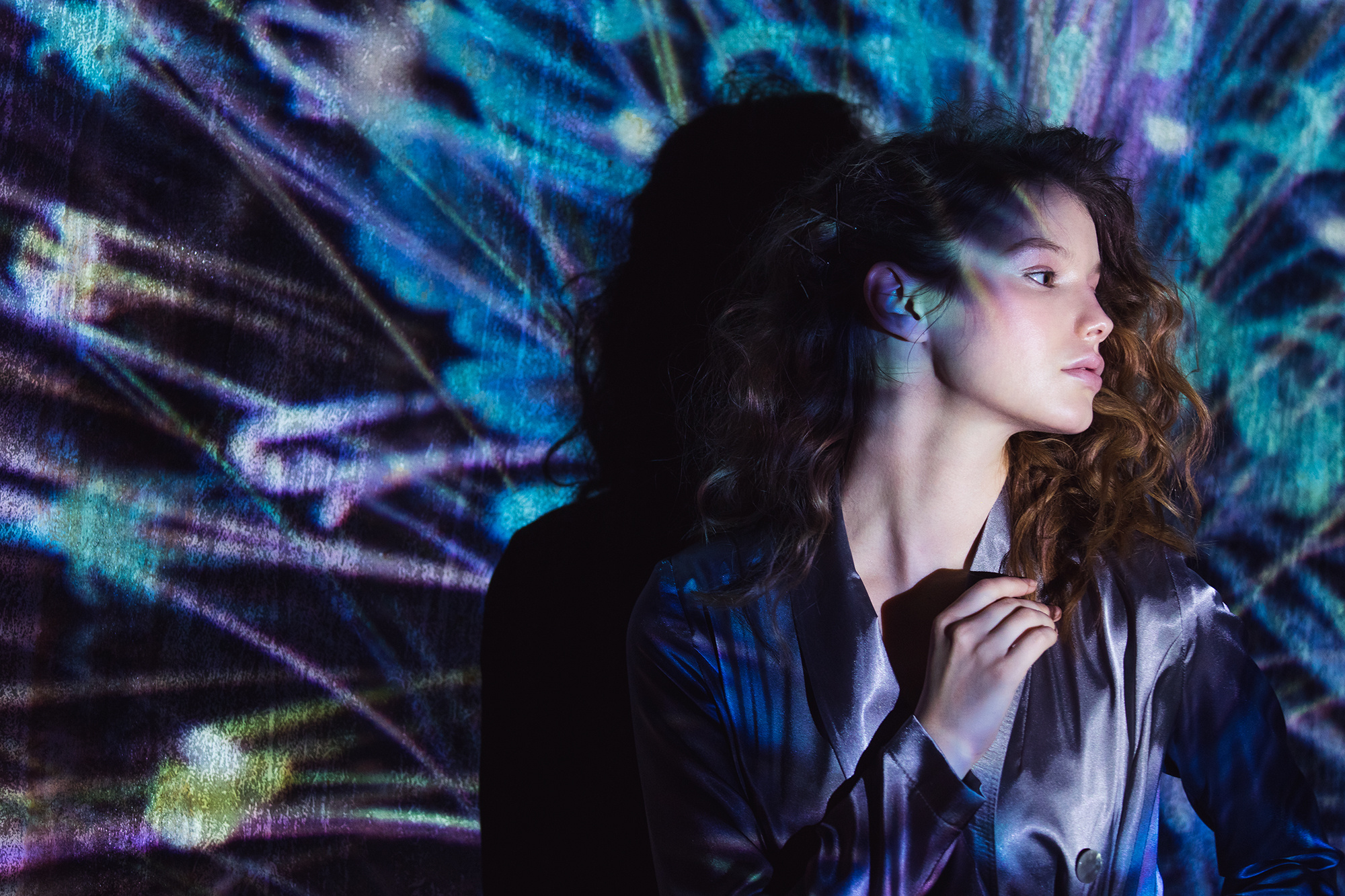 Magic night light projector fashion story. Андрей Усачев фотограф Москва