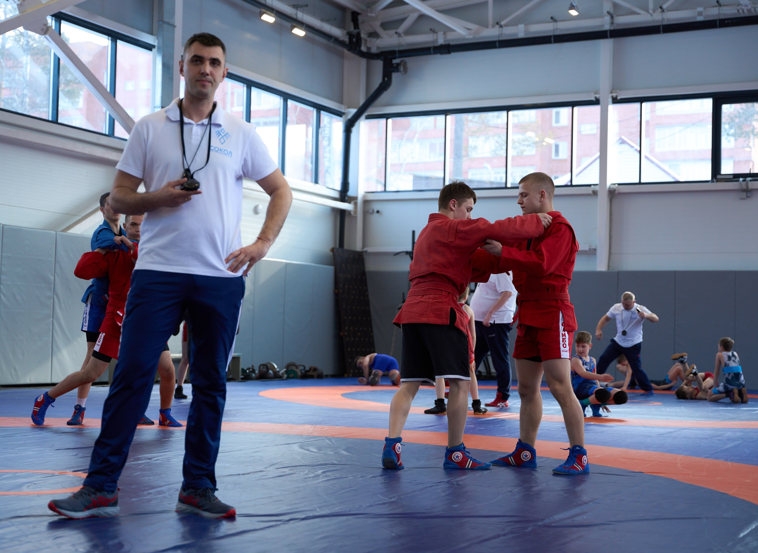 Открытие центров спортивных единоборств «Сокол» Красноярск/Дивногорск. Александр Сазонов Красноярск