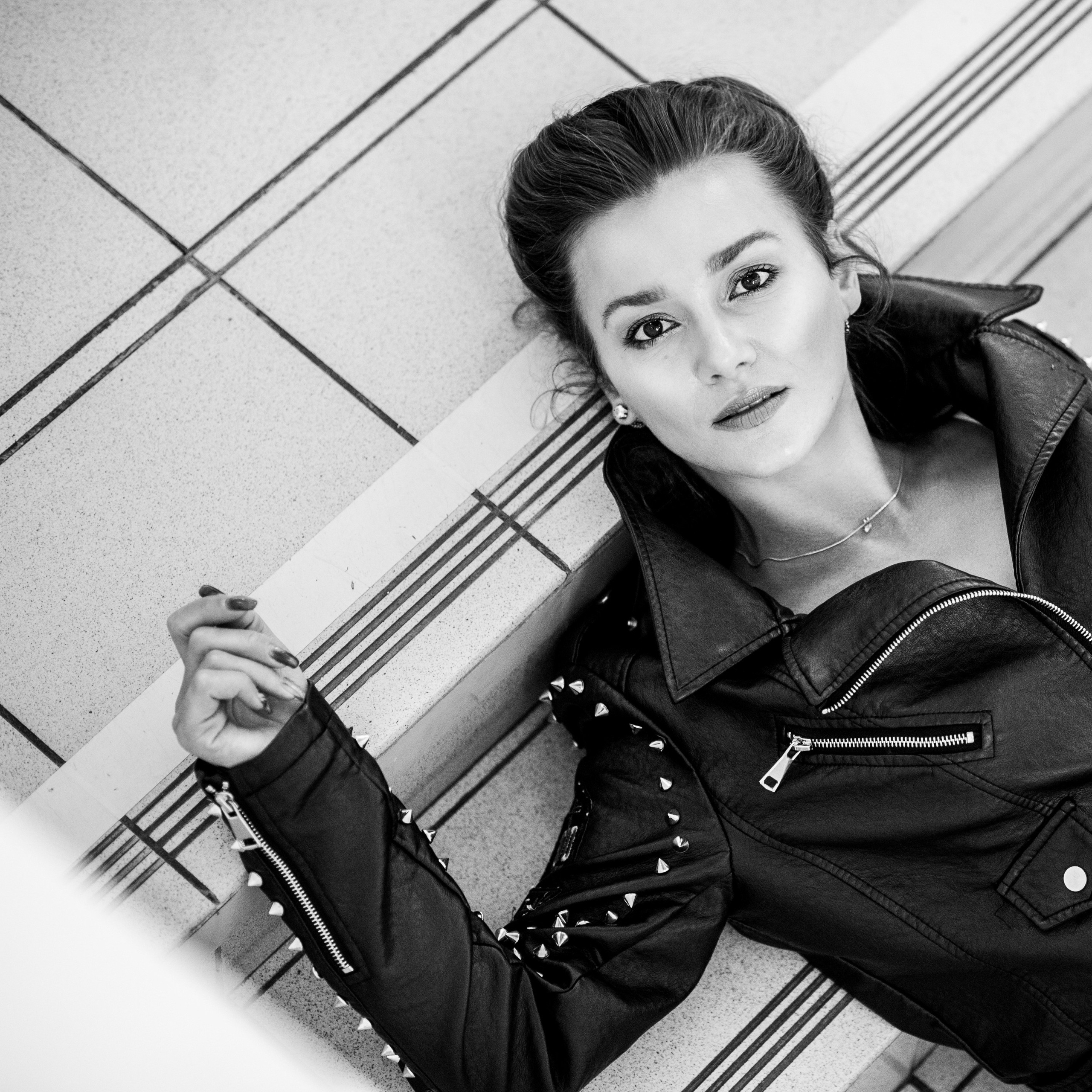 Спонтанная съемка актрисы. Портретный и лайфстайл фотограф в Санкт-Петербурге