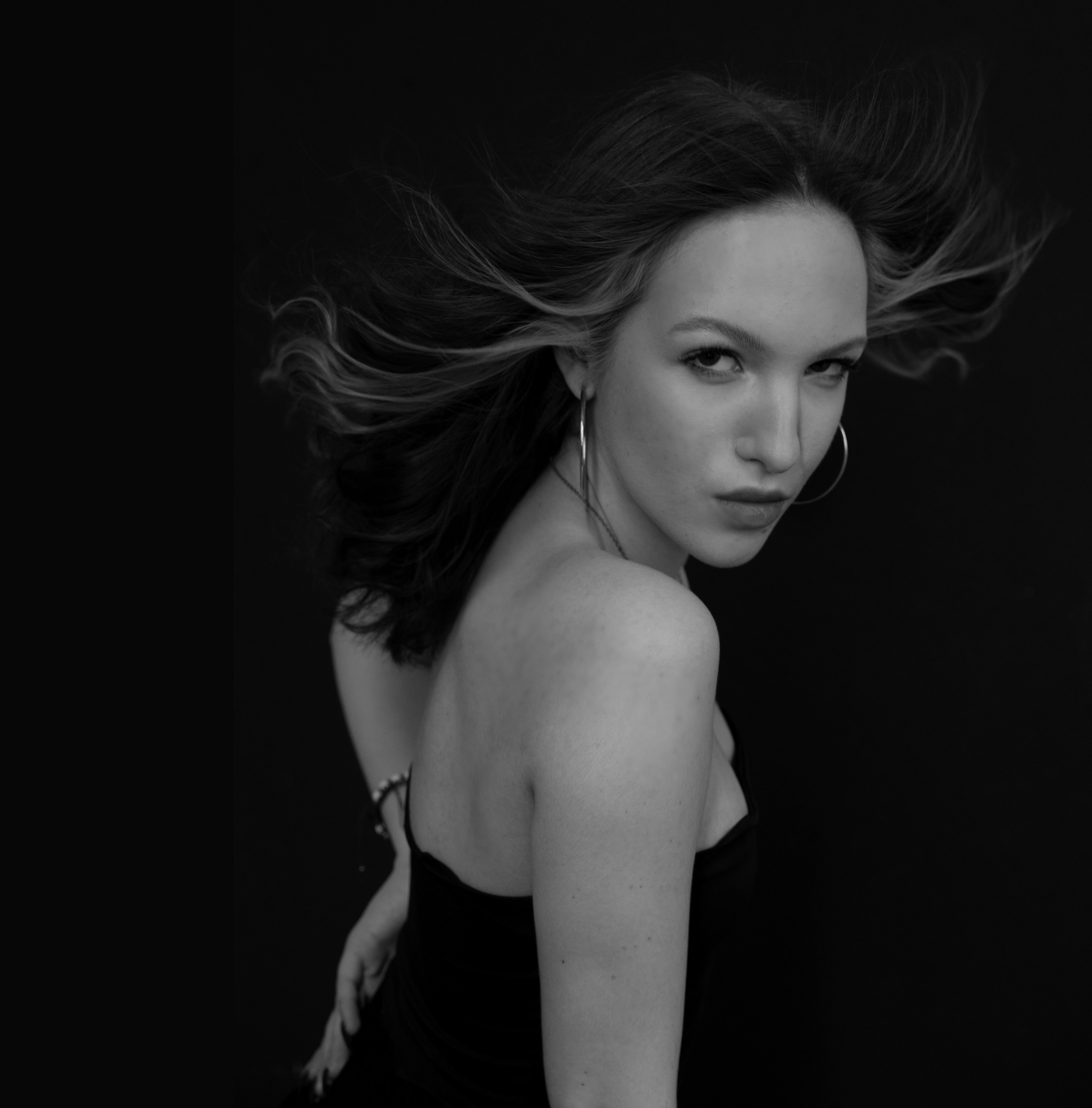 Женская фотосессия в студии в Москве. Портретный фотограф в Москве Казьмина Олеся