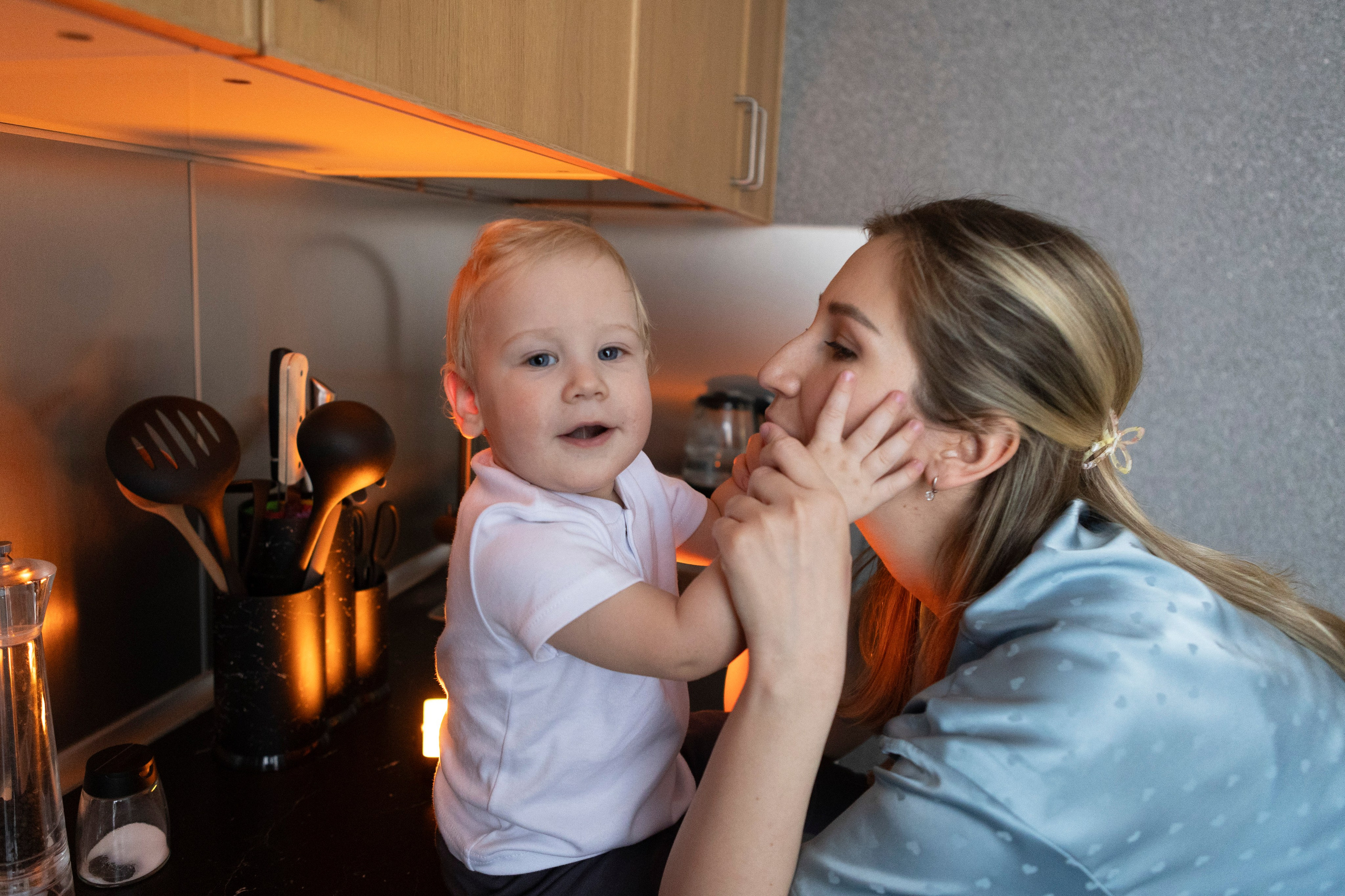 Домашняя новогодняя фотосессия. Семейный и портретный фотограф в Москве Елена Флегант