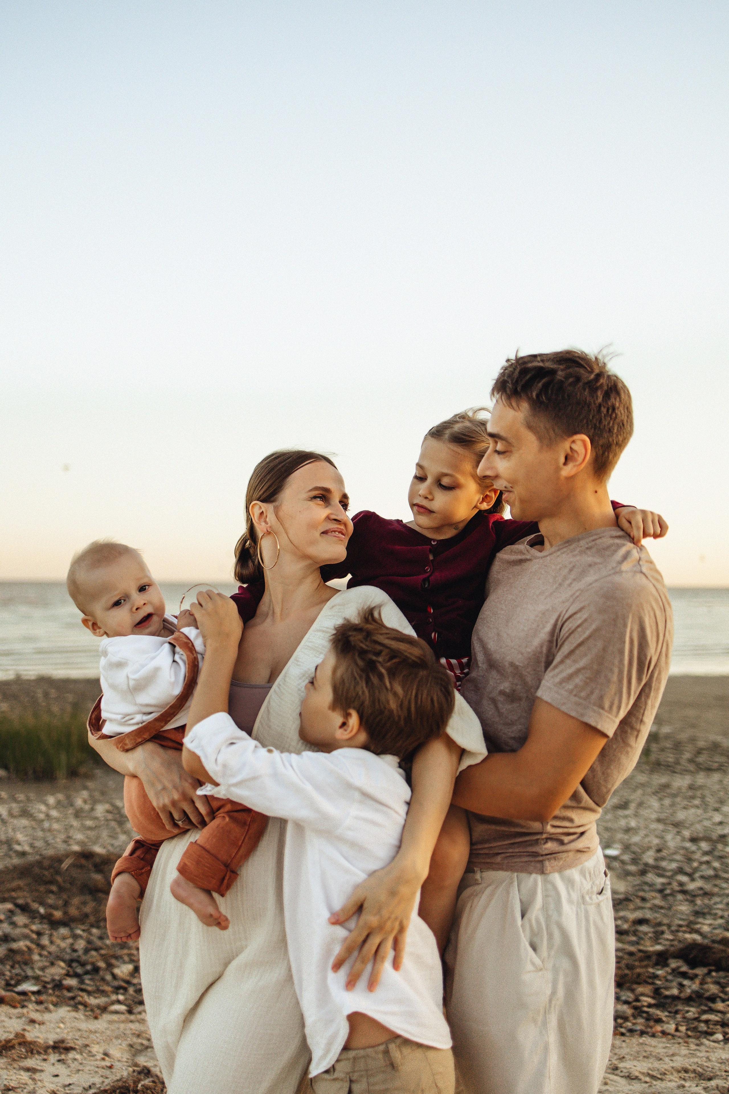 Летняя история на берегу. Семейный и детский фотограф, таганрог, ростов-на-дону