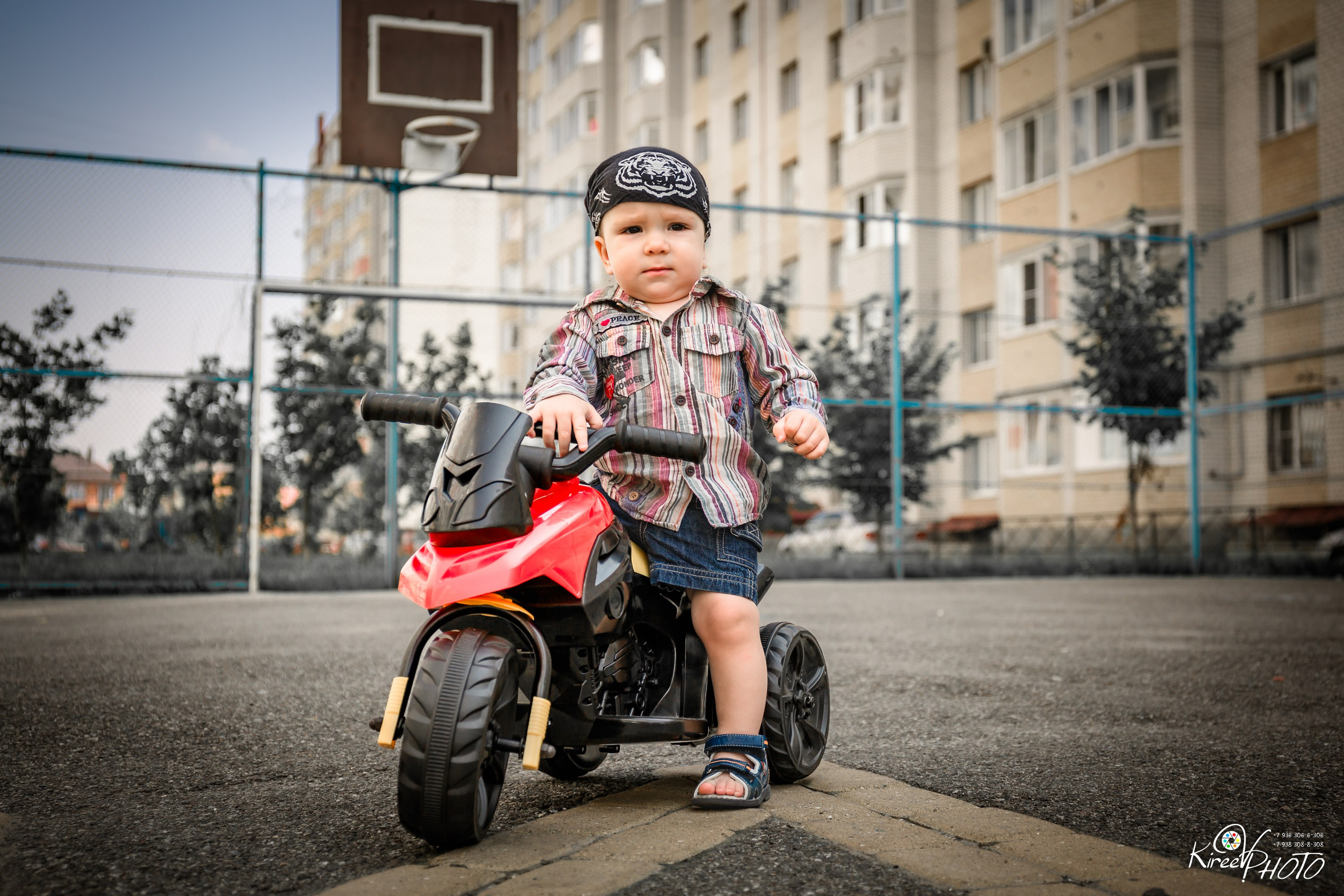 детская фотосессия для мальчика