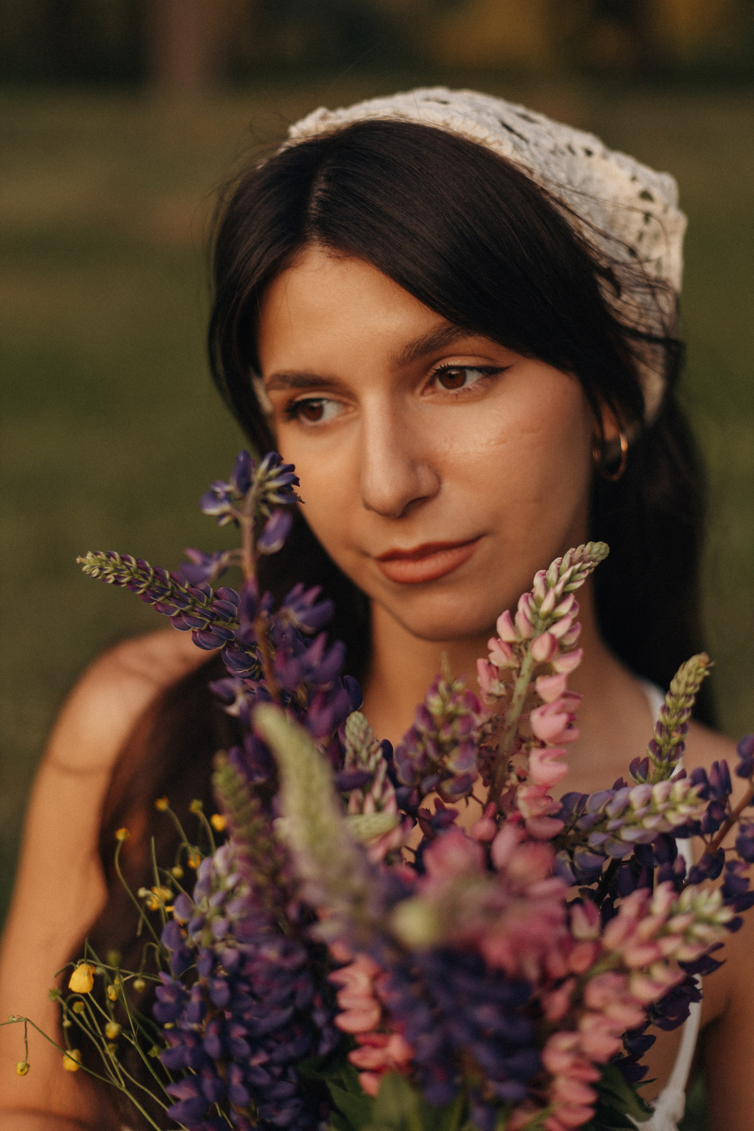 Летняя женская фотосессия в деревне — Кристина Филимонова