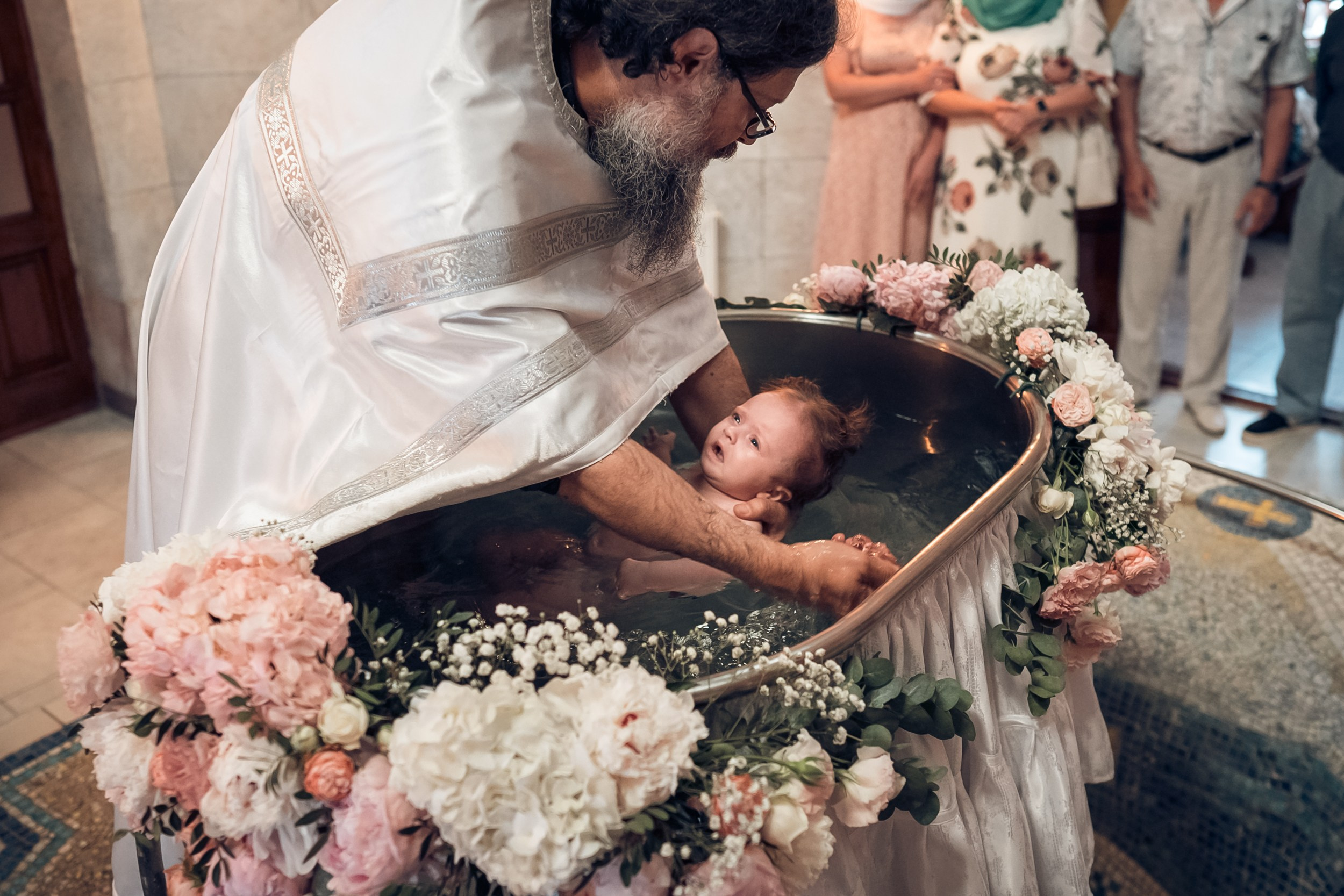 Крещение в Свято-Троицком монастыре Симферополь. Церковный фотограф Севастополь
