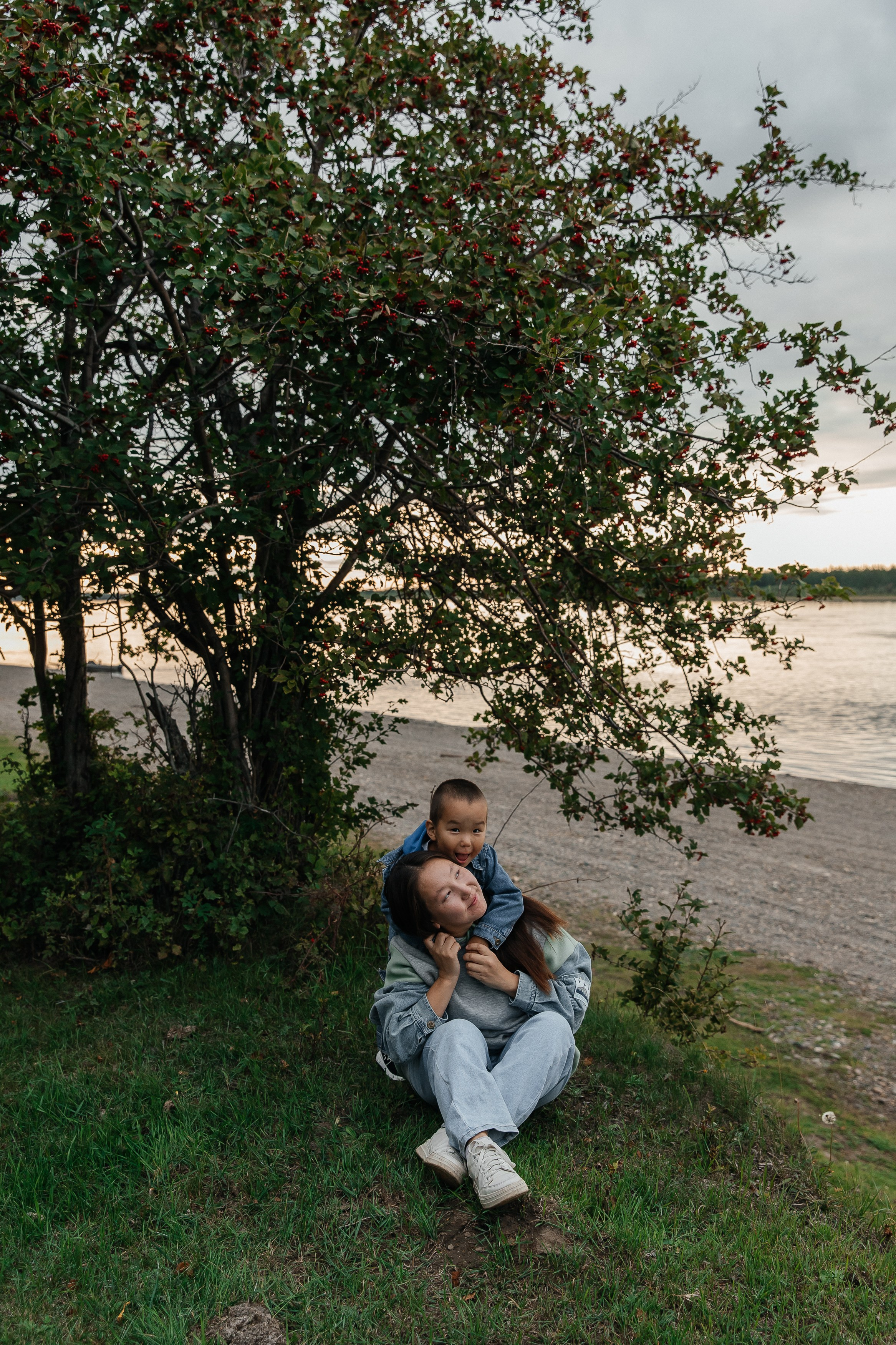Лера и сын. Воронистая Анастасия. Фотограф Якутия, Томпонский район