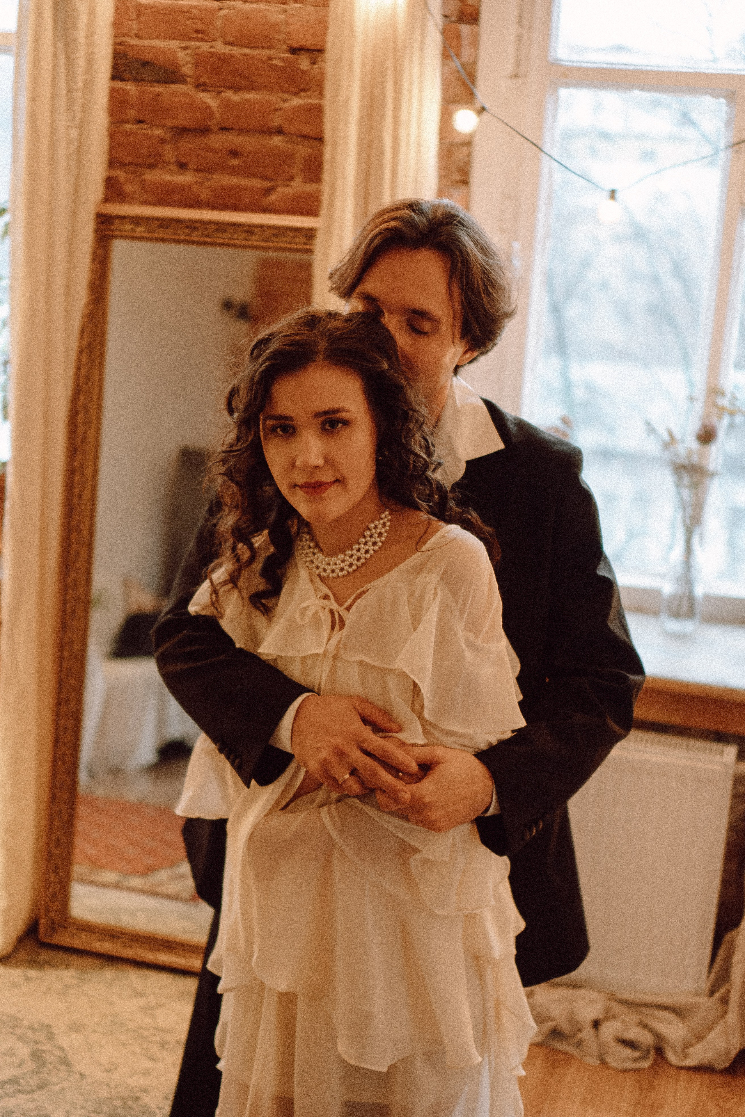 УТРО ЖЕНИХА И НЕВЕСТЫ В ФОТОСТУДИИ И ОСНОВНАЯ ФОТОСЕСИСИЯ ЗИМОЙ. Профессиональный фотограф, Санкт-Петербург — Виктория Богомолова