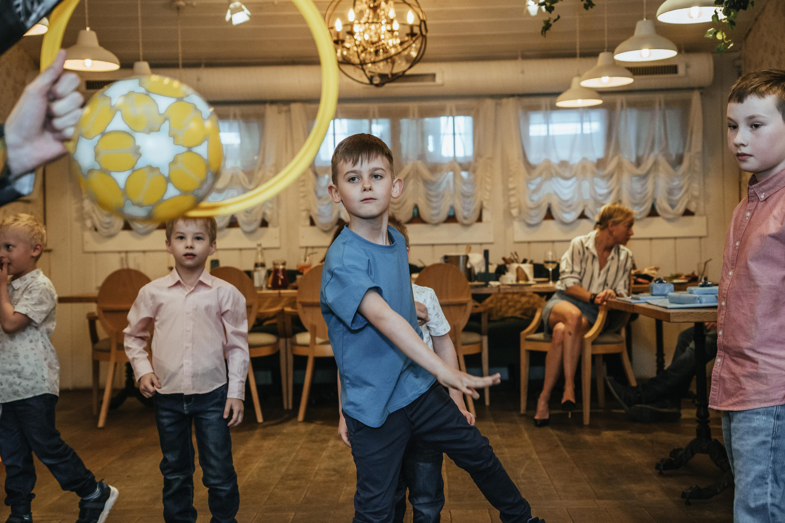 Съемка детского дня рождения в Пушкине. Семейный и детский фотограф в Санкт-Петербурге Наталья Григорьева