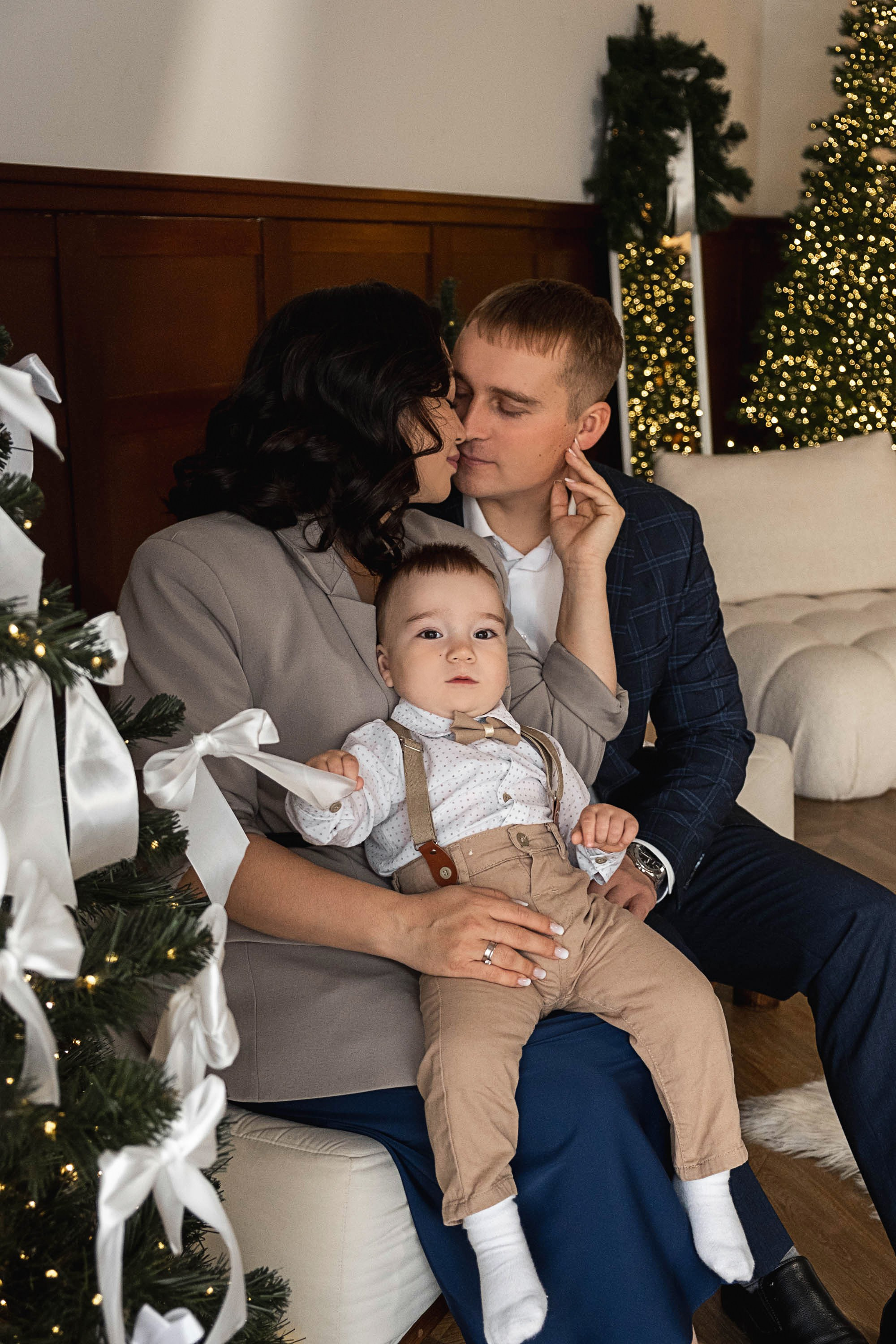 Джамиля, Юра и малыш Андрюша: Новогодняя. Свадебный и семейный фотограф в Тюмени Екатерина Дубровина