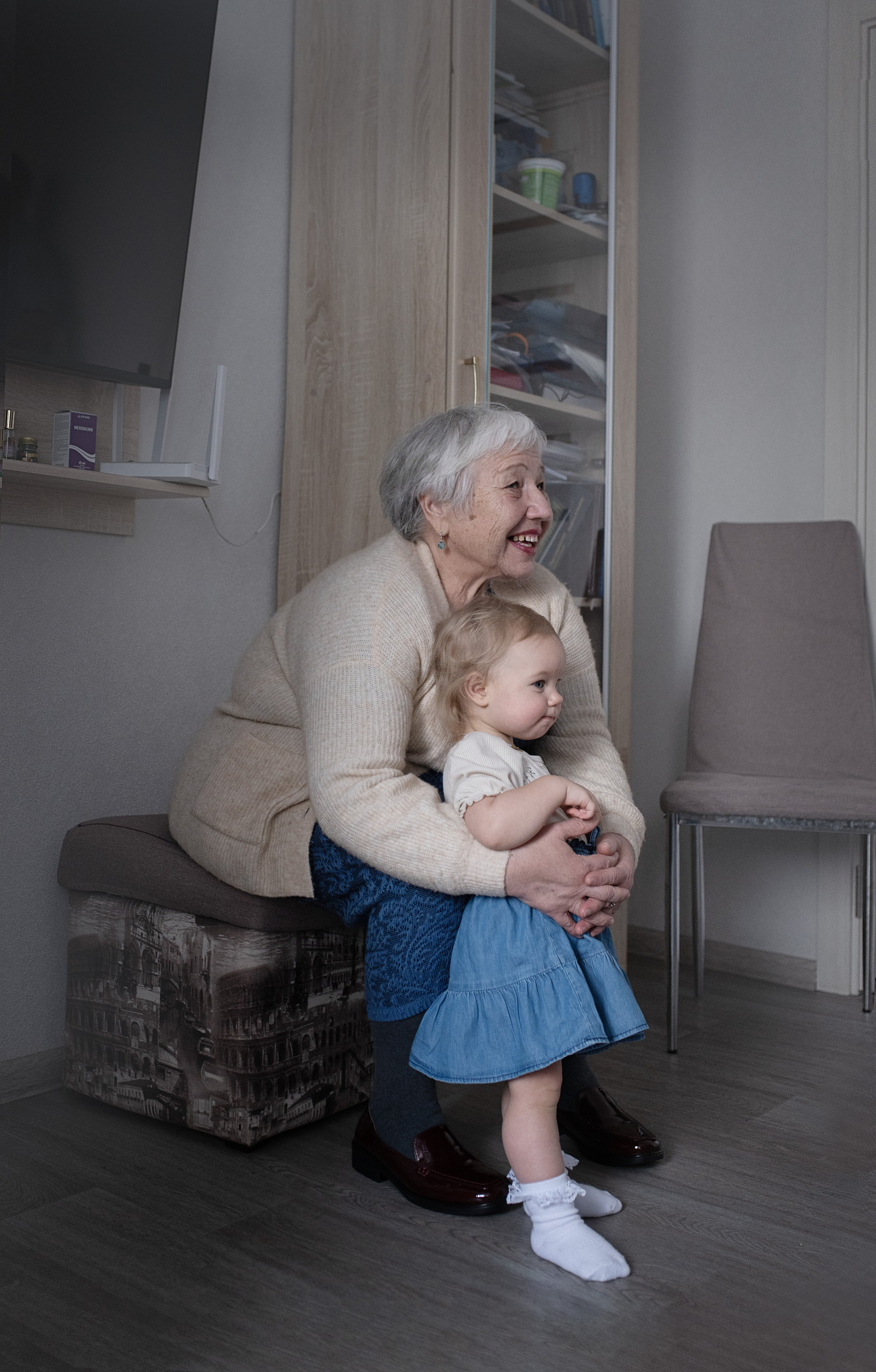 Семья Ляминых дома. Фотографы крещения/венчания  Красноярск Татьяна и Вячеслав Переваловы