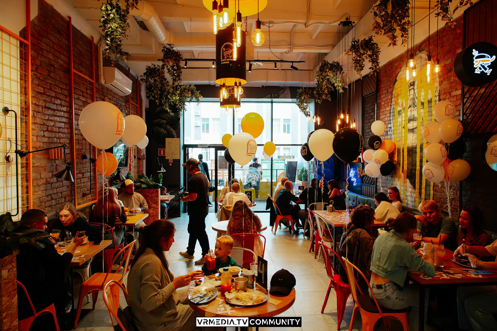 Открытие бургерной лавки «Краснодарский парень»