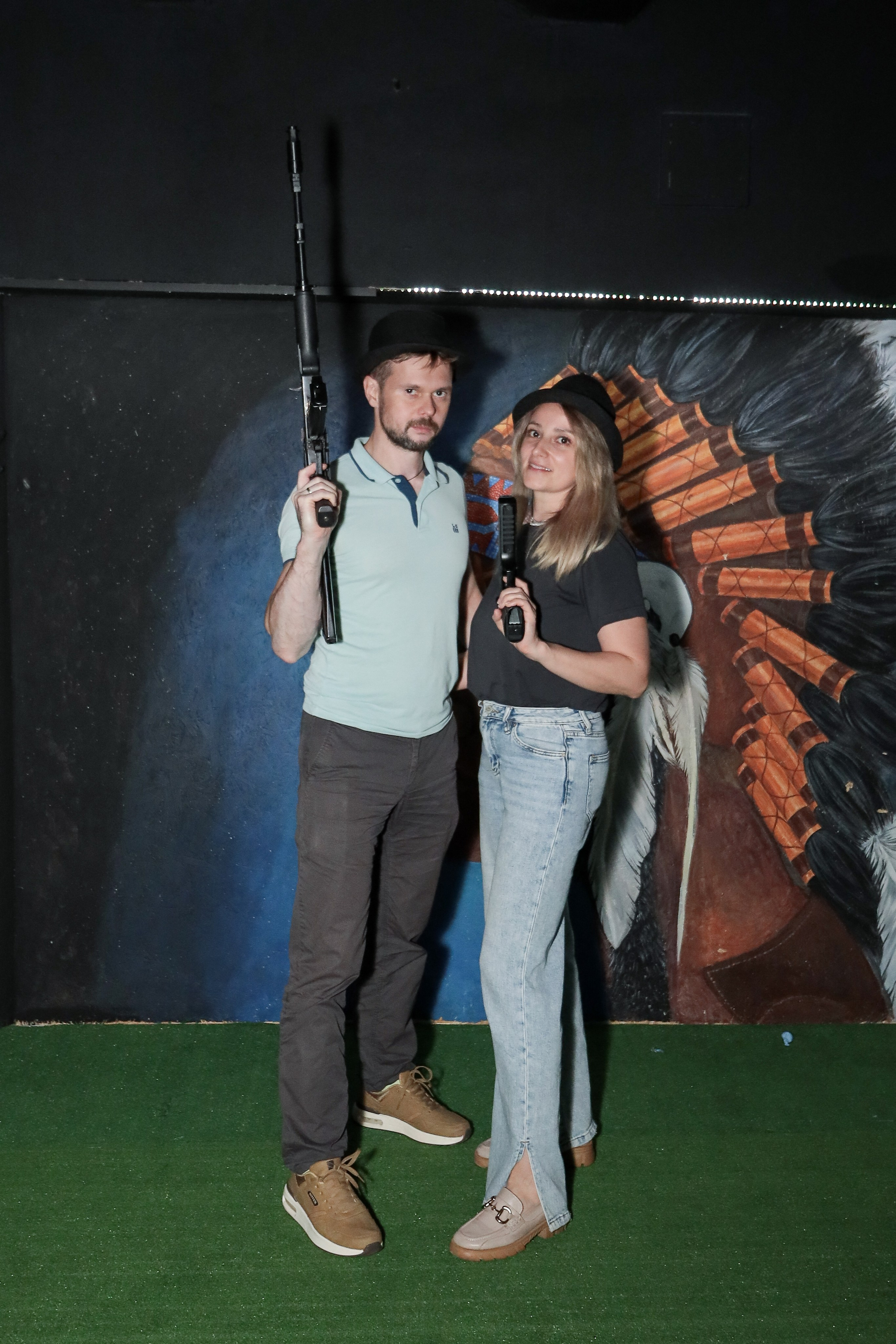 День рождение в стрелковом клубе. Фотограф Надршина Лилия