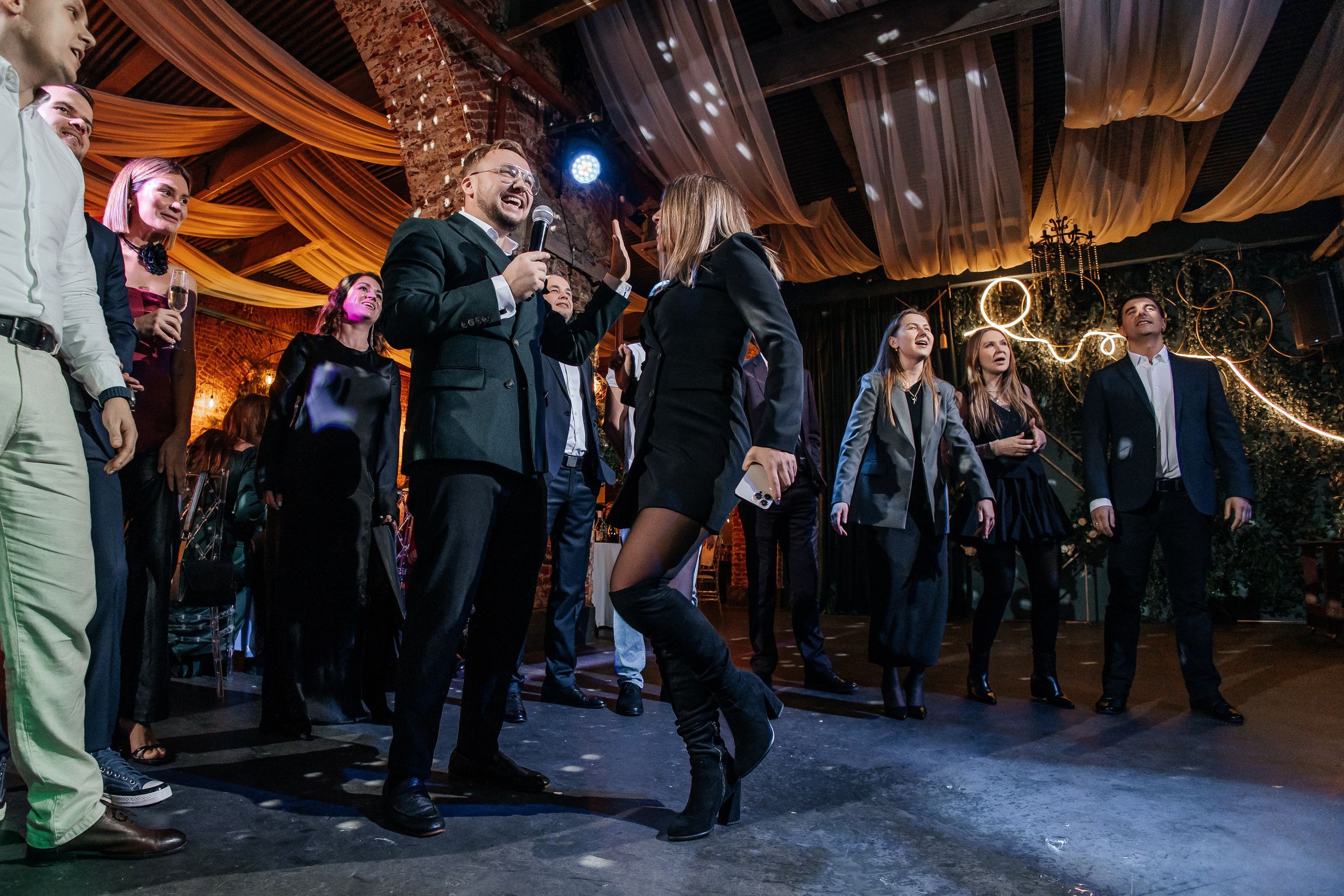 Новогодний Корпоратив «РЕСО ЛИЗИНГ». Фотограф в Санкт-Петербурге Виктория Безверхая