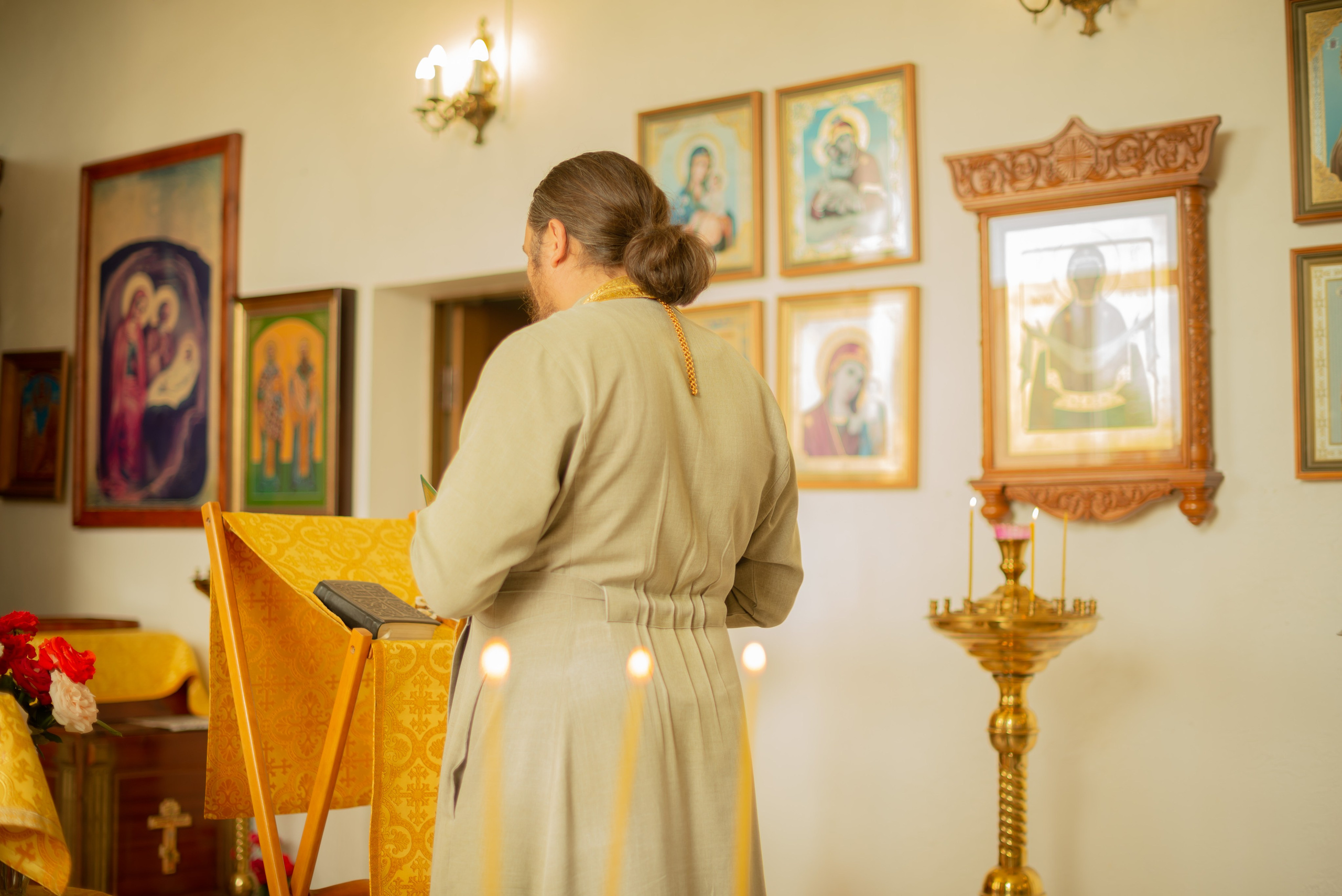 Таинство крещения Давида. Свадебный, семейный и портретный фотограф в Суворове Анастасия Седыкин