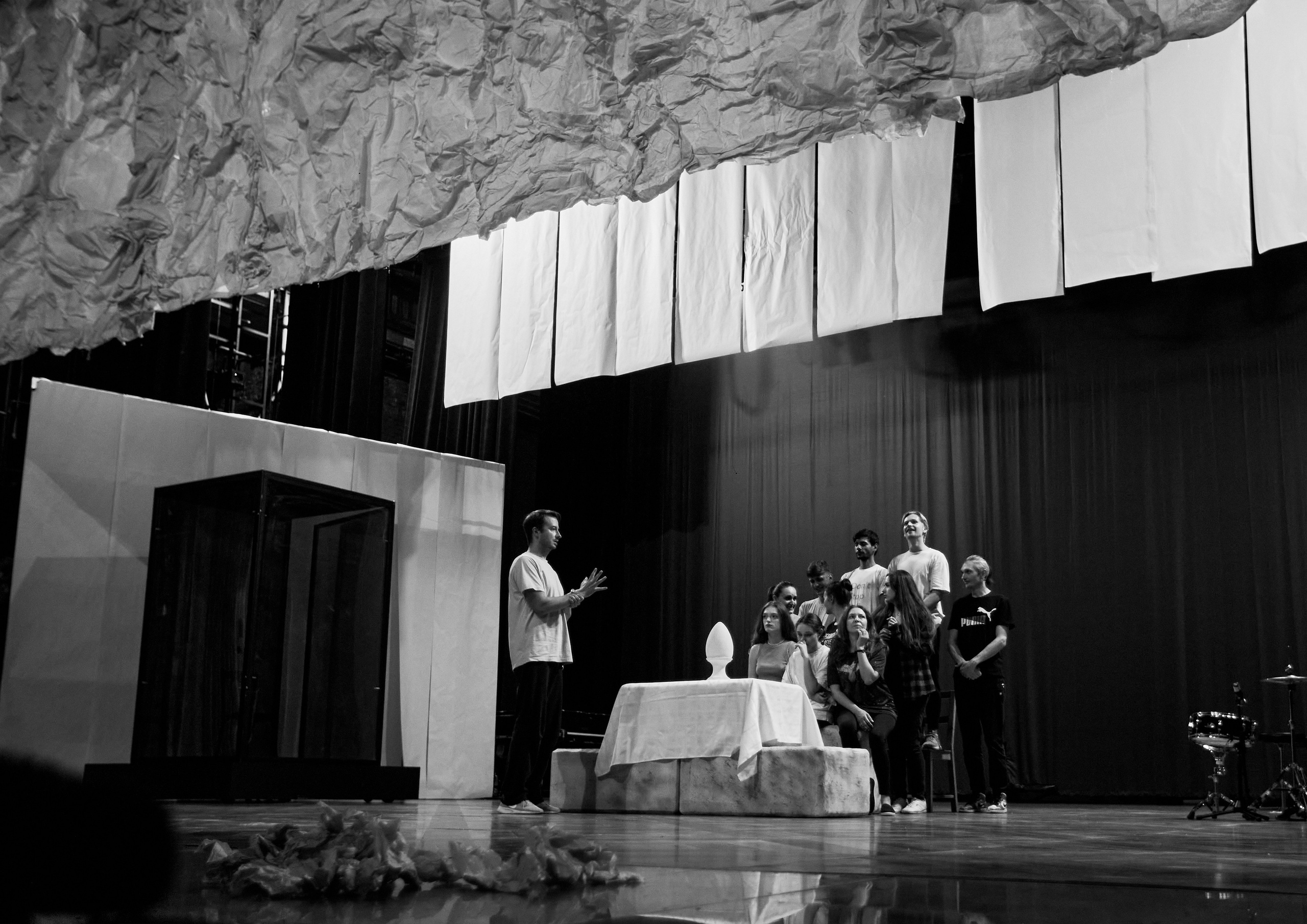 За кулисами. Фотограф Юлия Маринина