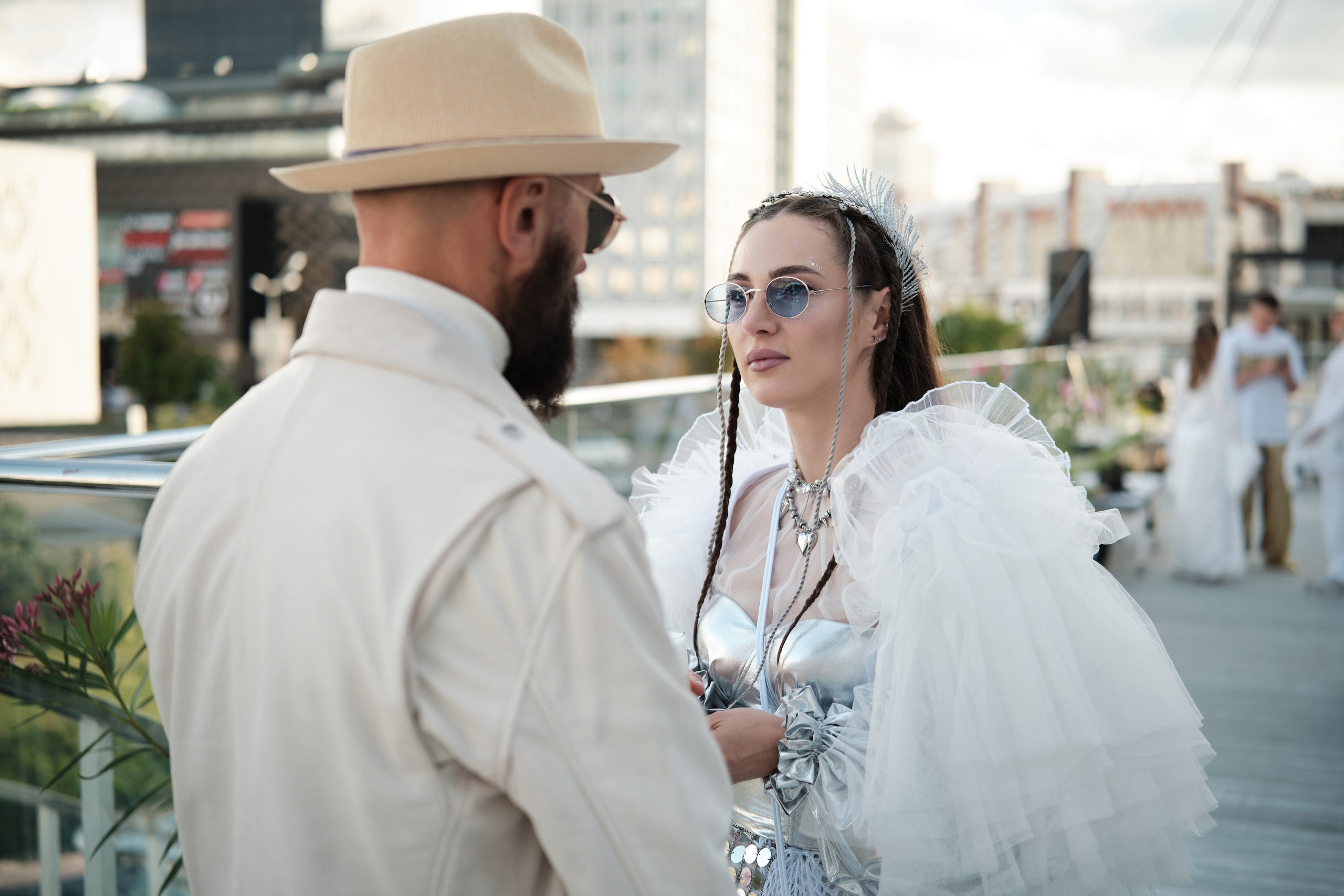 Burning Man на террасе White Point. Репортажный фотограф Дмитрий Литвинский. Минск, Беларусь, мир