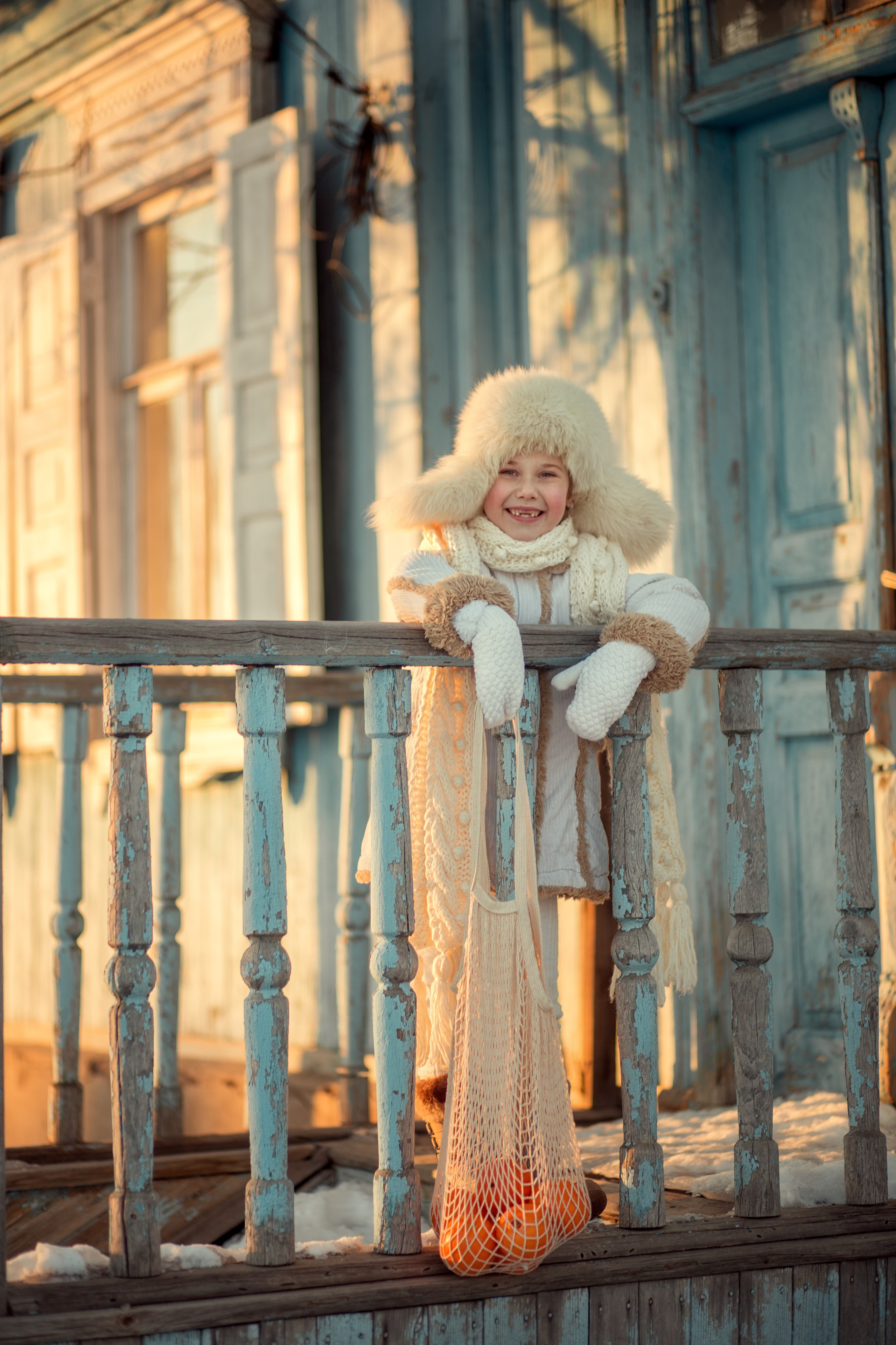 Варенька и зимние апельсины. Фотограф в Оренбурге Чопорова Тамара