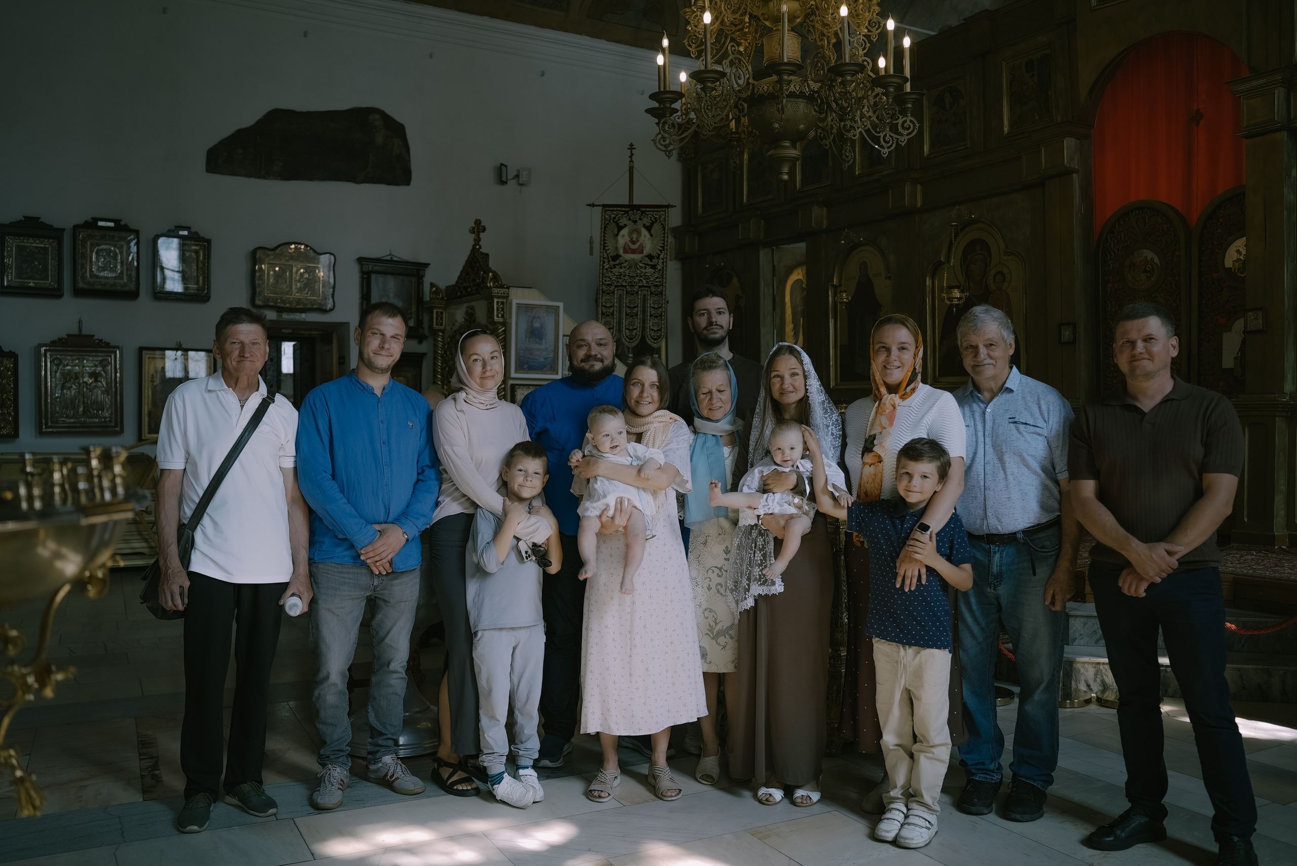 Новокрещённые Ева и Макар. Видеограф в Архангельске Елена Курбатова