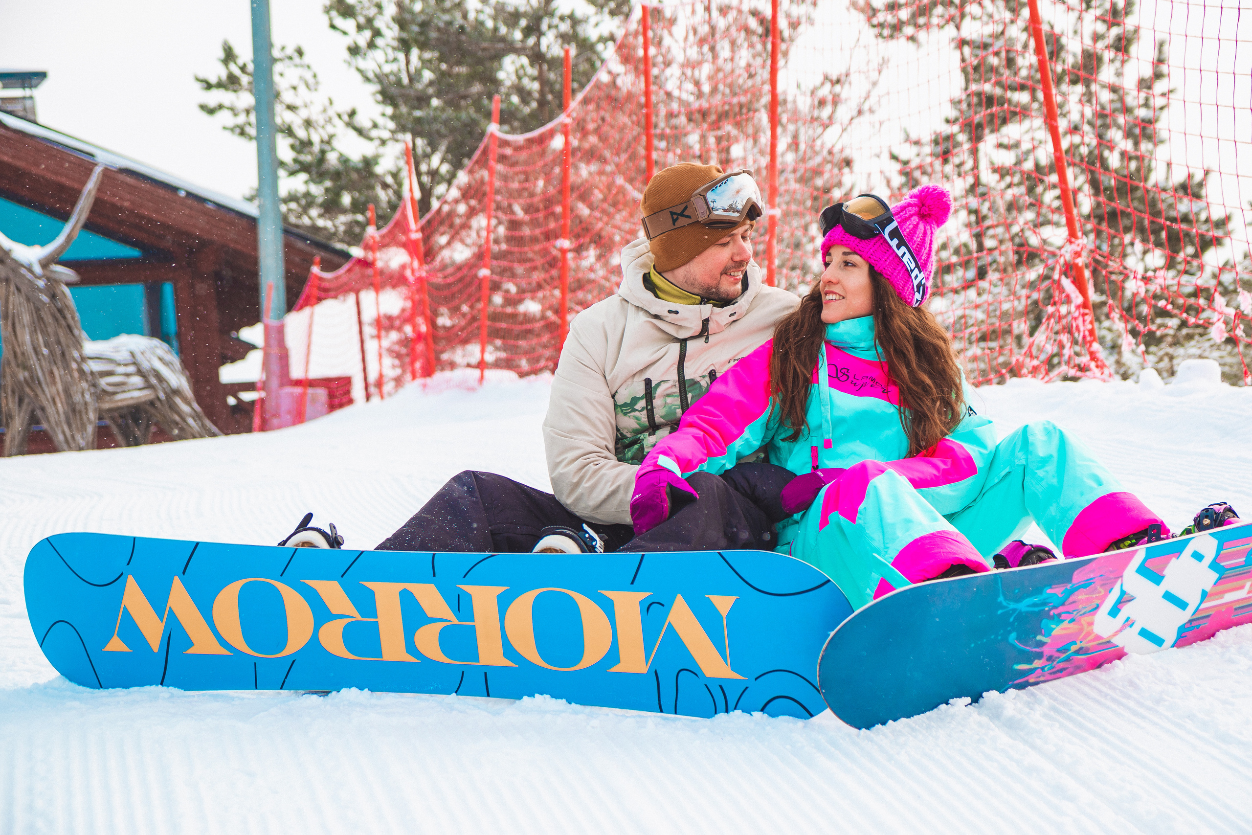 Съёмка на горнолыжном курорте для Инны и Ирека. Фотограф в Казани Кристина Цыганова