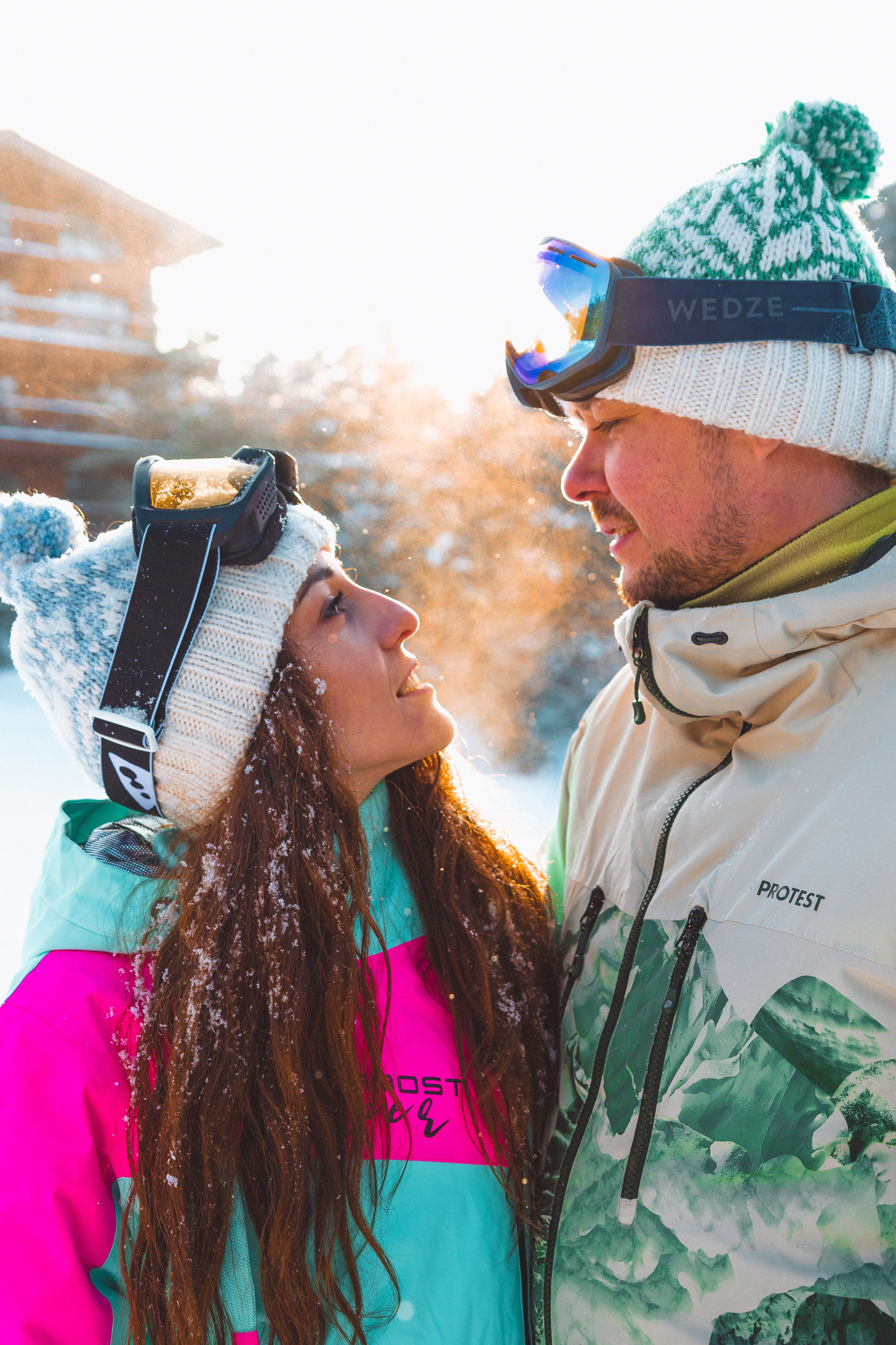 Съёмка на горнолыжном курорте для Инны и Ирека. Фотограф в Казани Кристина Цыганова