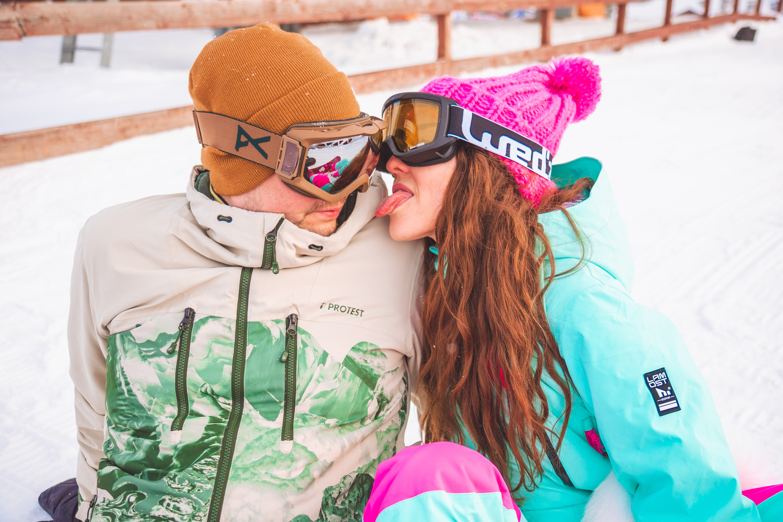 Съёмка на горнолыжном курорте для Инны и Ирека. Фотограф в Казани Кристина Цыганова