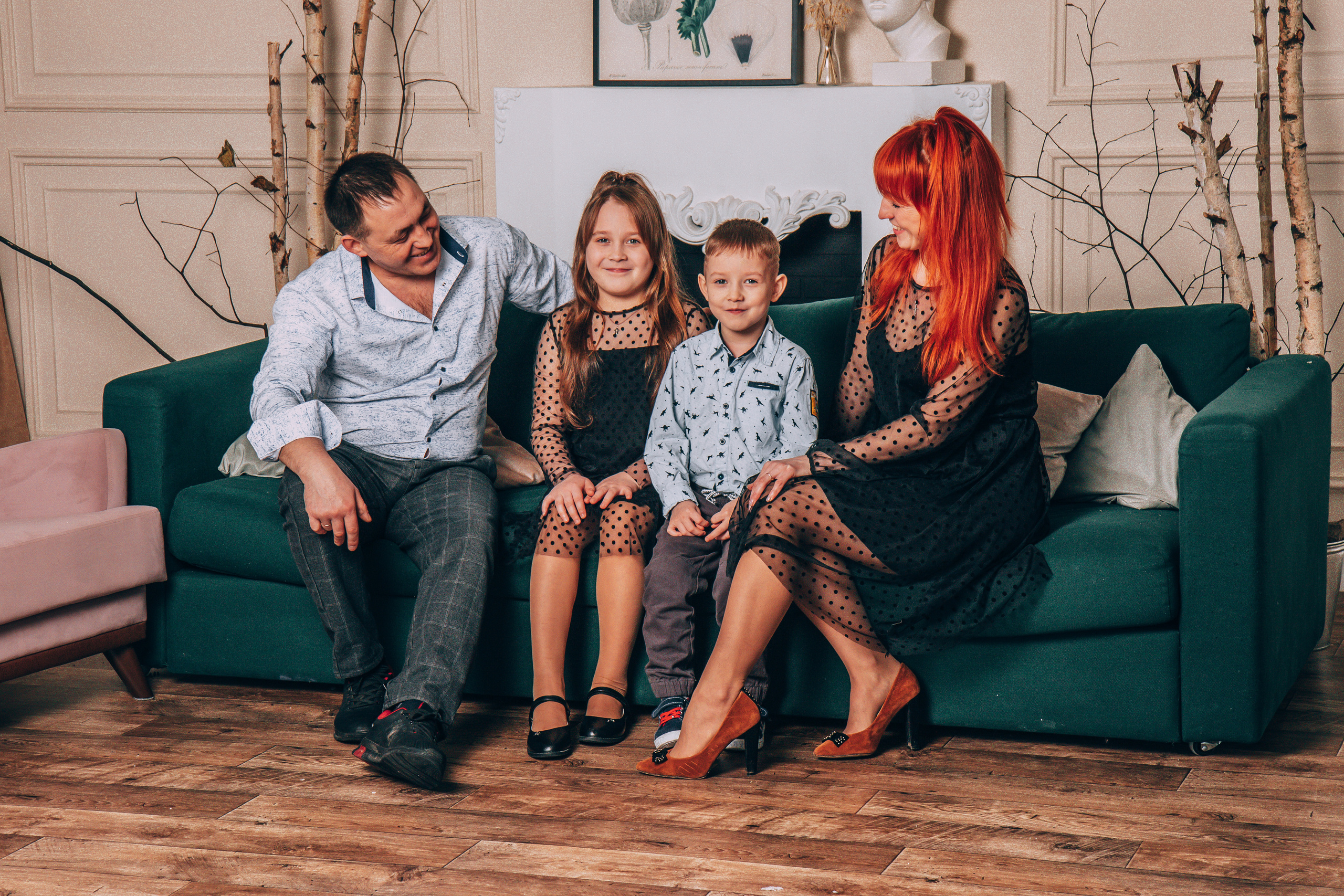 Семейная фотосъёмка для Екатерины и Алексея. Фотограф в Казани Кристина Цыганова