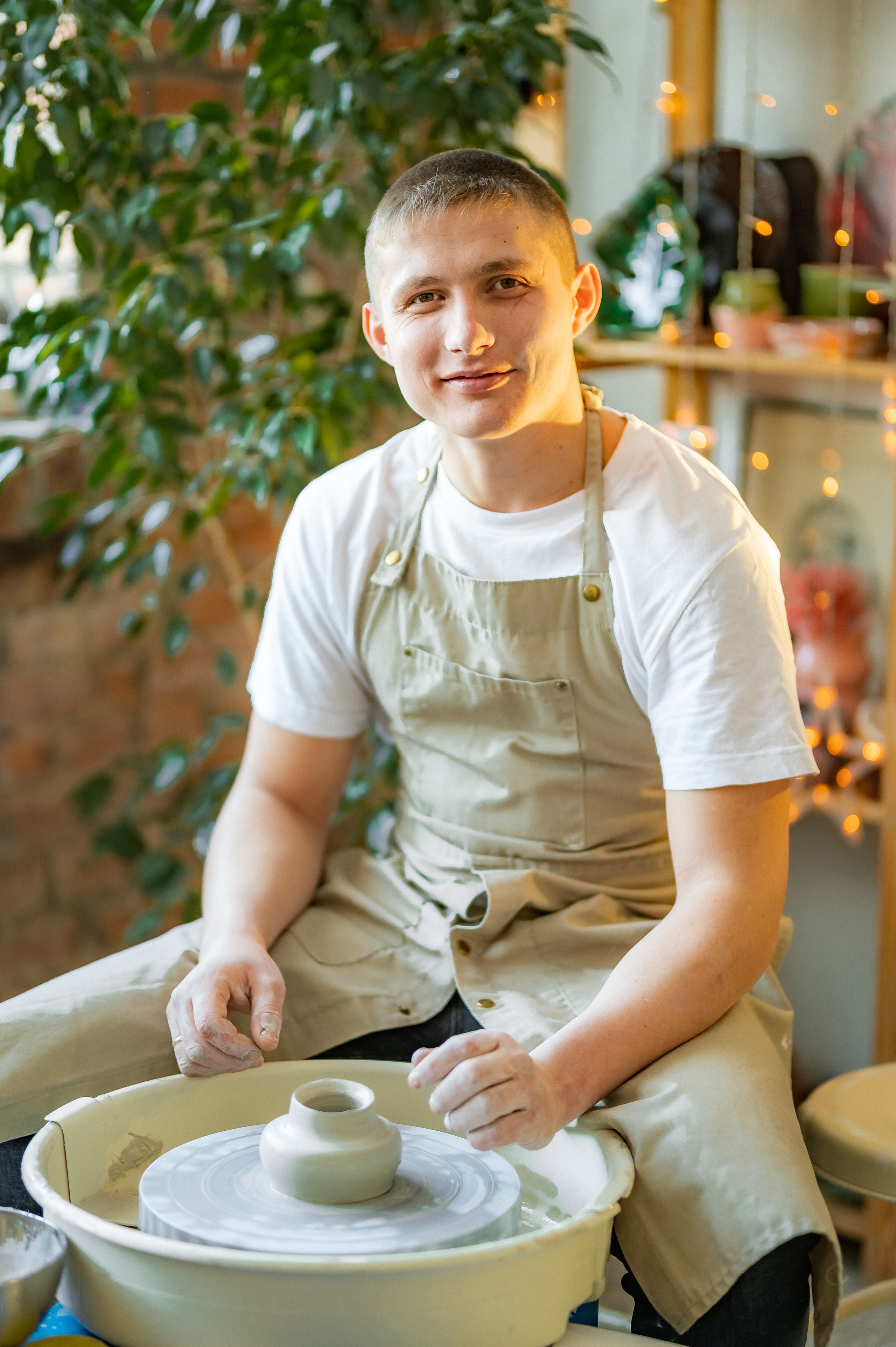 В гончарной мастерской. ProfotoNK