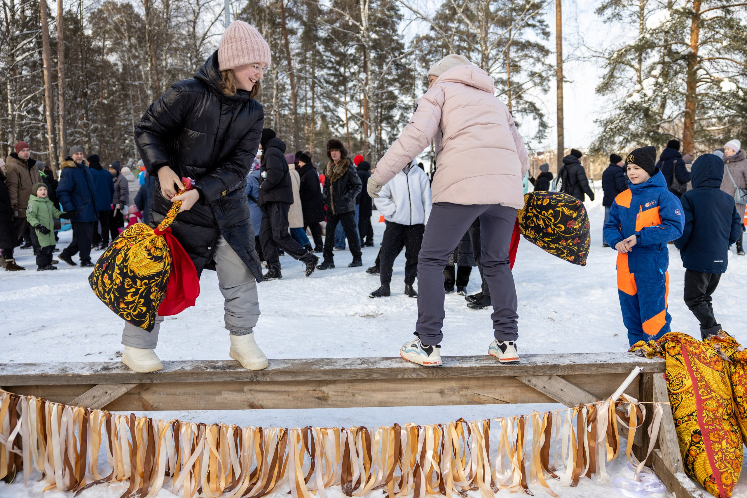 Празднование Масленицы в Берендеевке. Портретный фотограф в Костроме Наталия Клевинскас