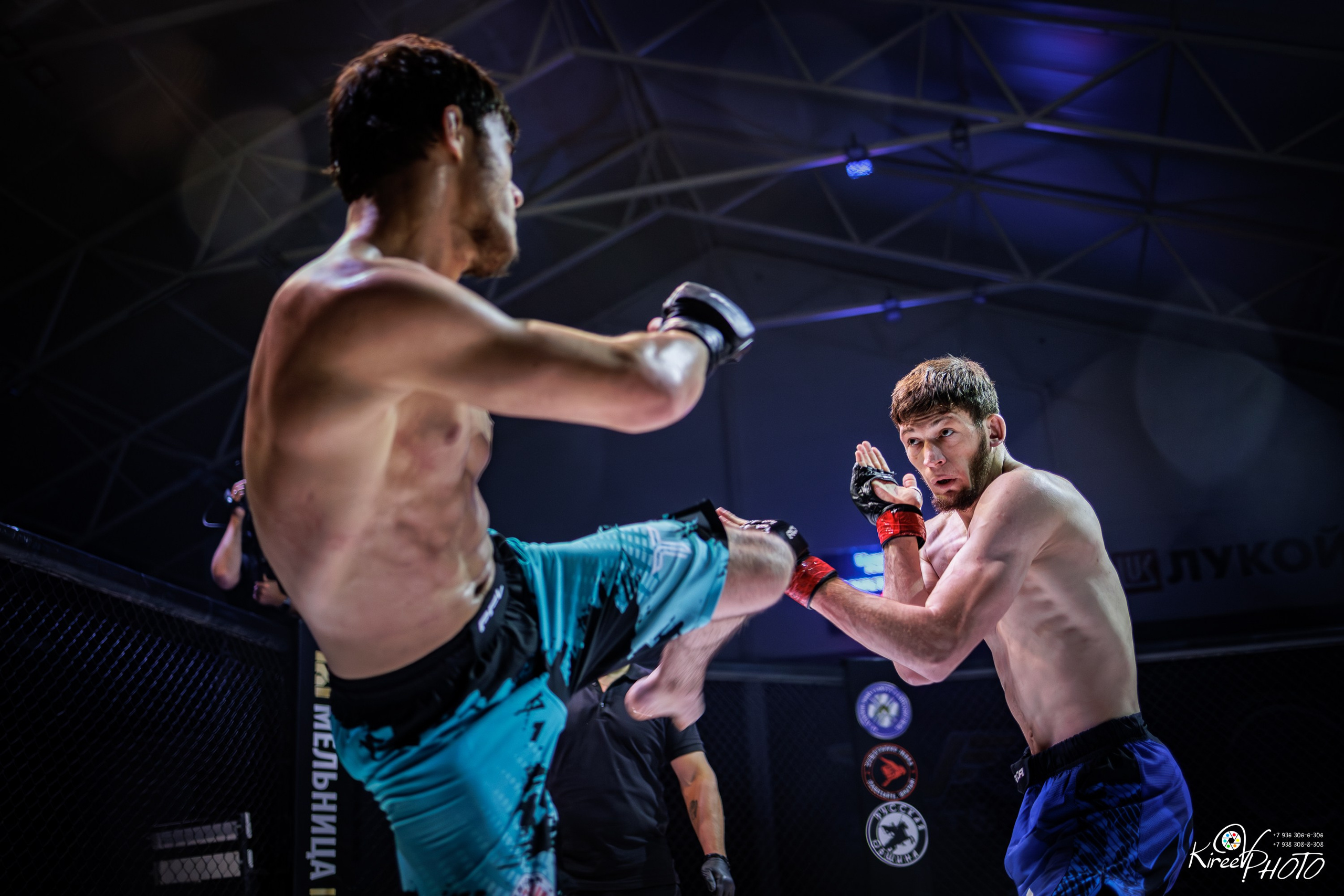 Акиев Ильяс Исаев Абду-Халим MMA Бой Ставрополь Восток-Арена