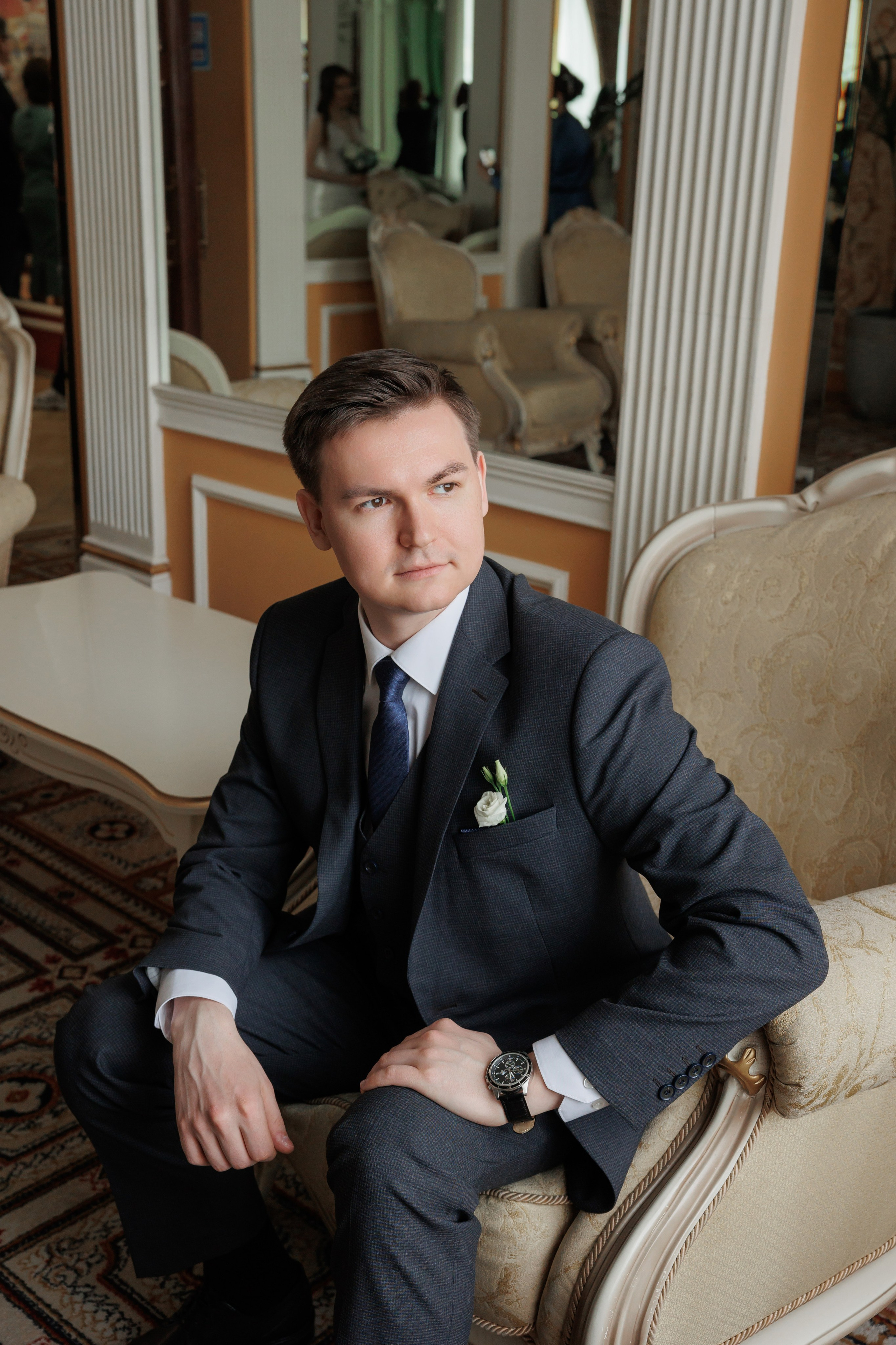 Даша и Дима, Грибоедовский ЗАГС. Свадебный и репортажный фотограф (Москва, Королев и другие)