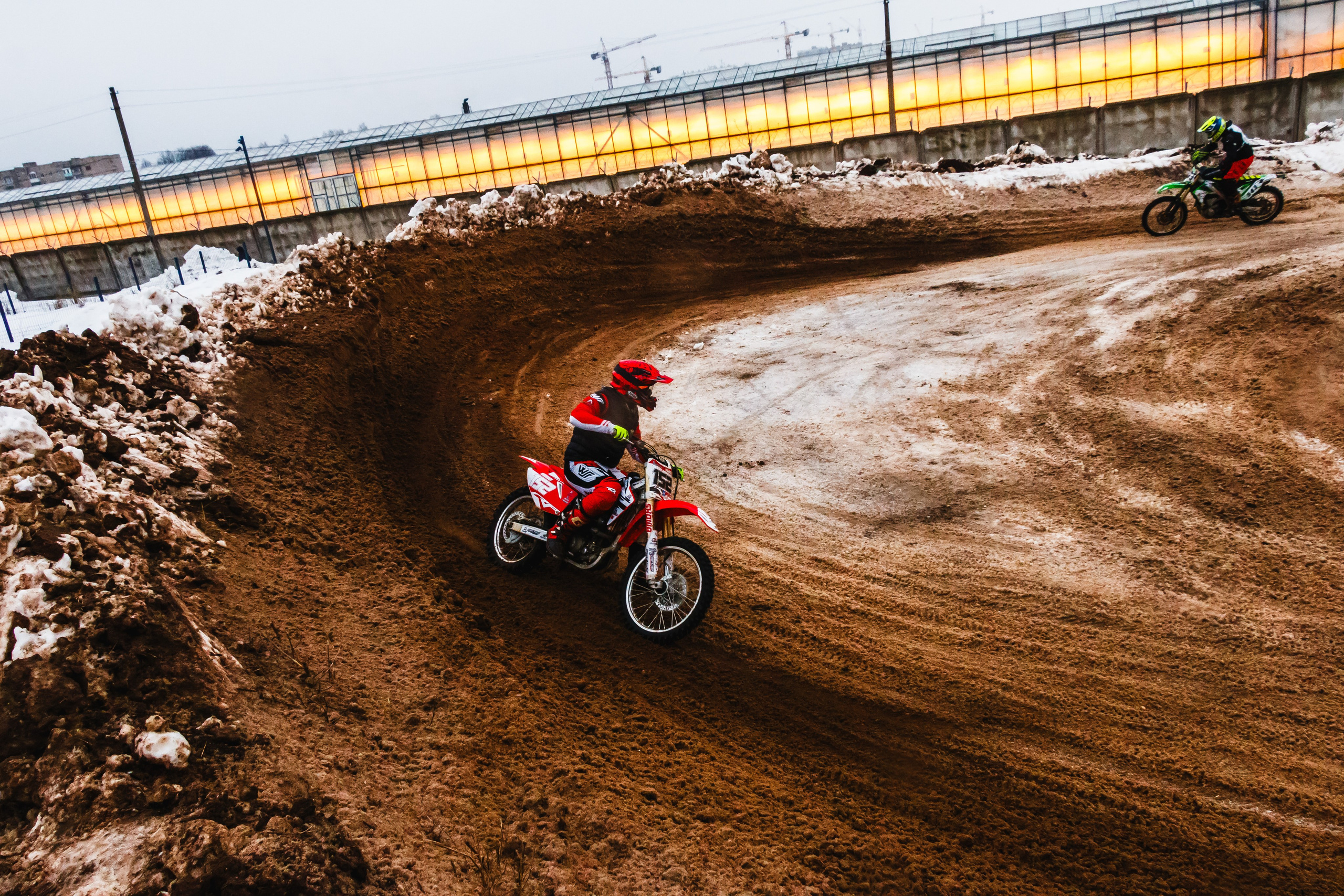 Первенство по мотокроссу 1 этап. Ижевск 2025. Олег Романов. Мастер фото по спорту