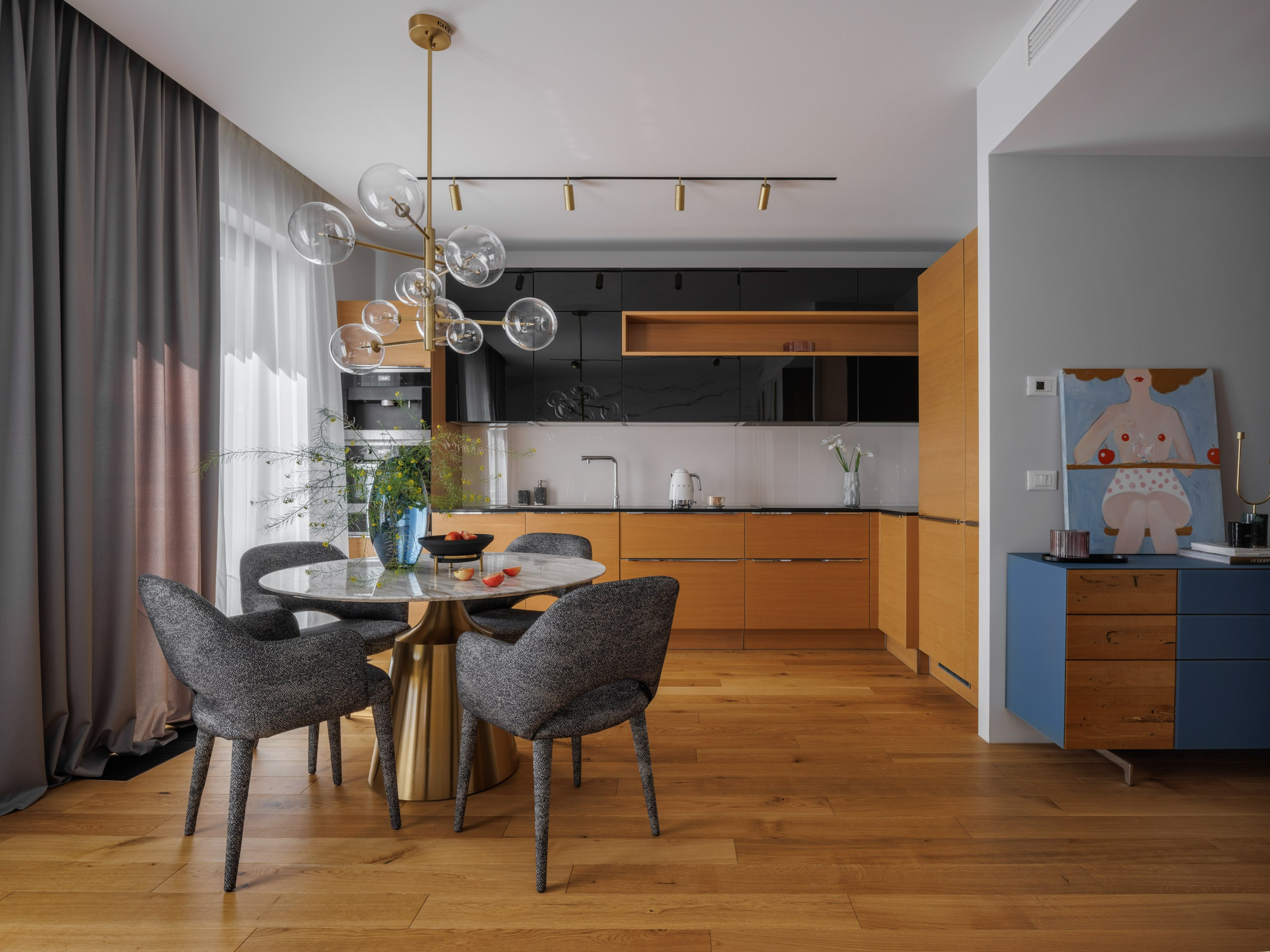 Квартира в КД "Кандинский" - Интерьерный фотограф Коваль Илья. Коваль Илья — Интерьерный и архитектурный фотограф