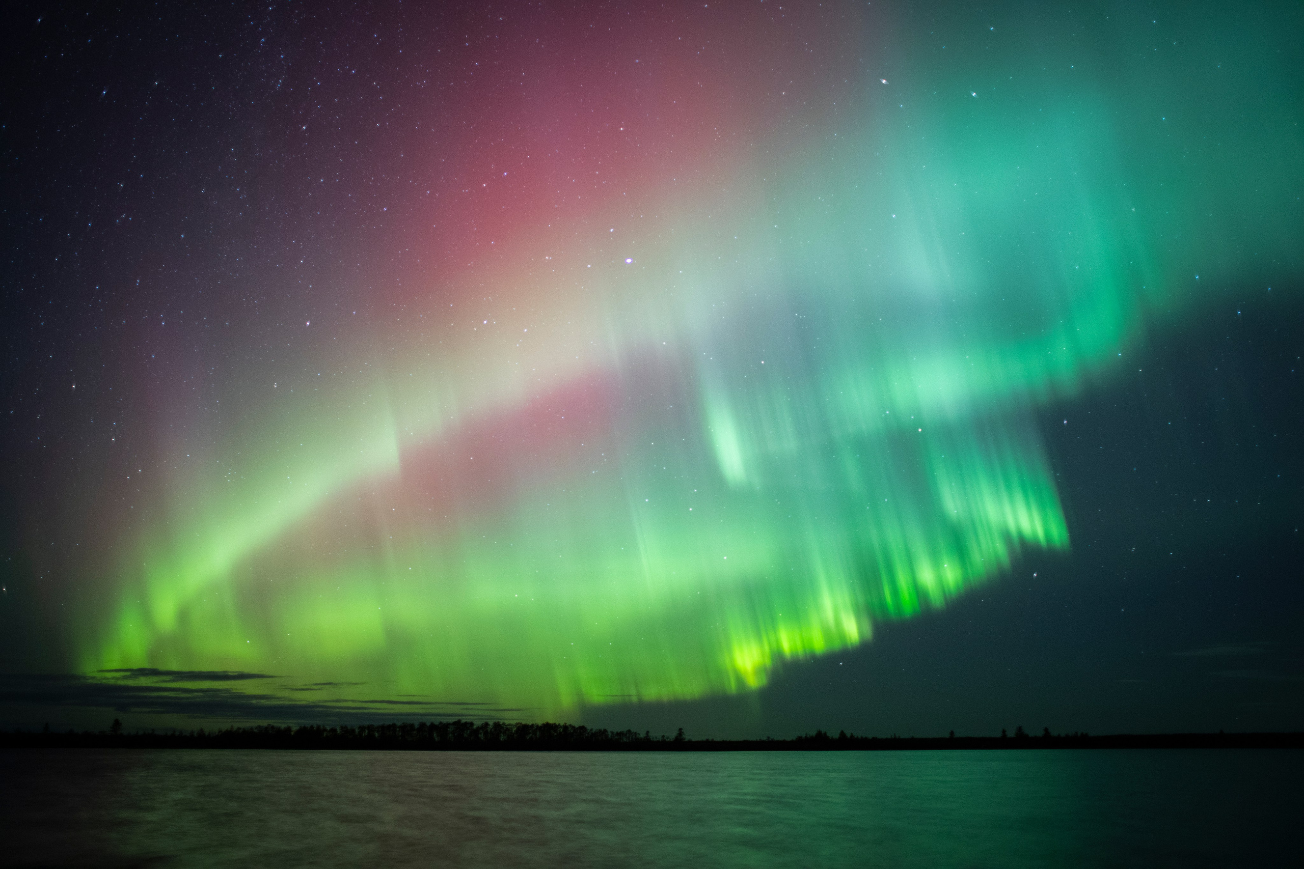 Северное сияние. Фотограф Татьяна Борисова