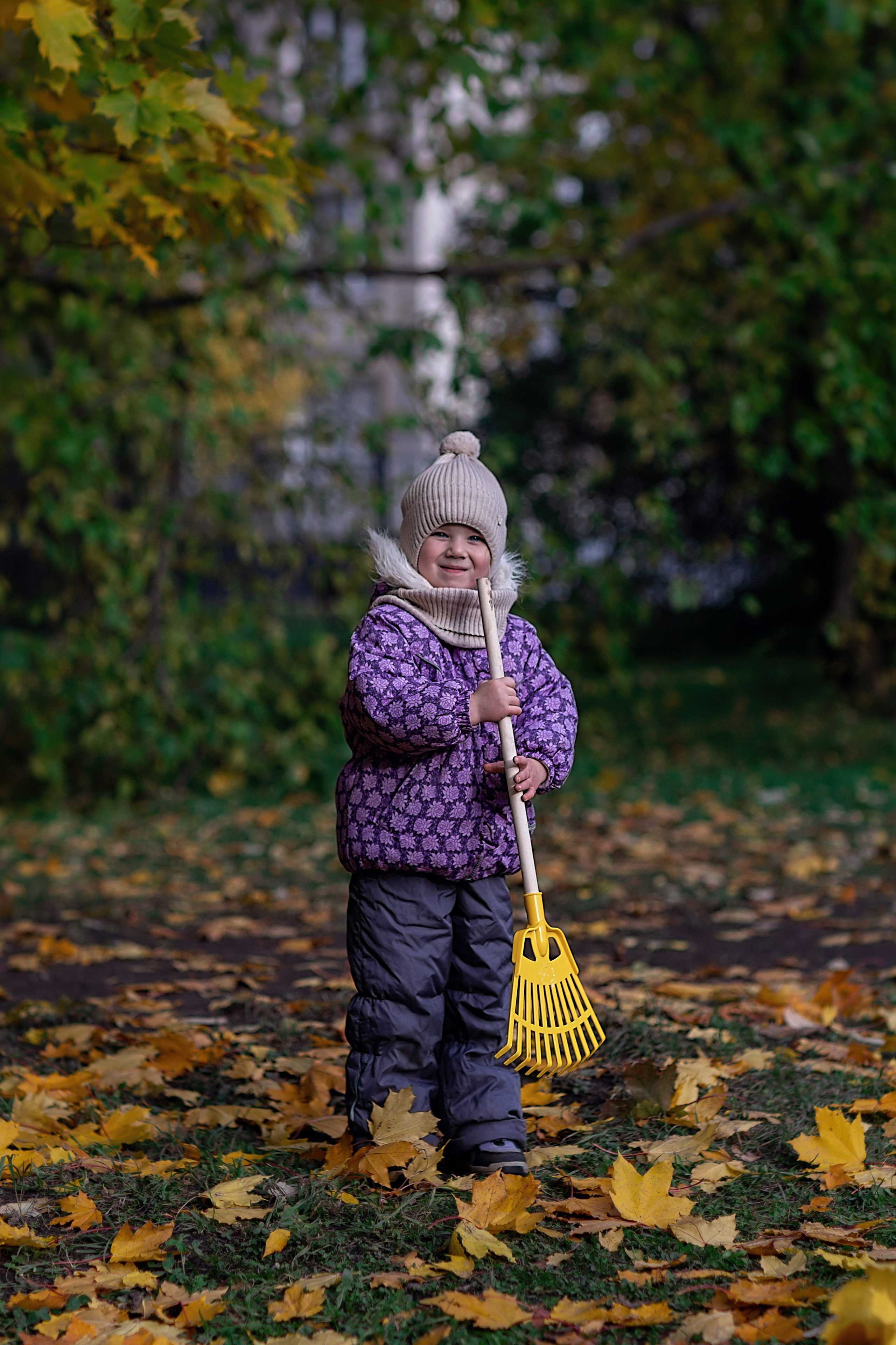 Осенняя прогулка_2024 + печать. Семейный фотограф в Санкт-Петербурге