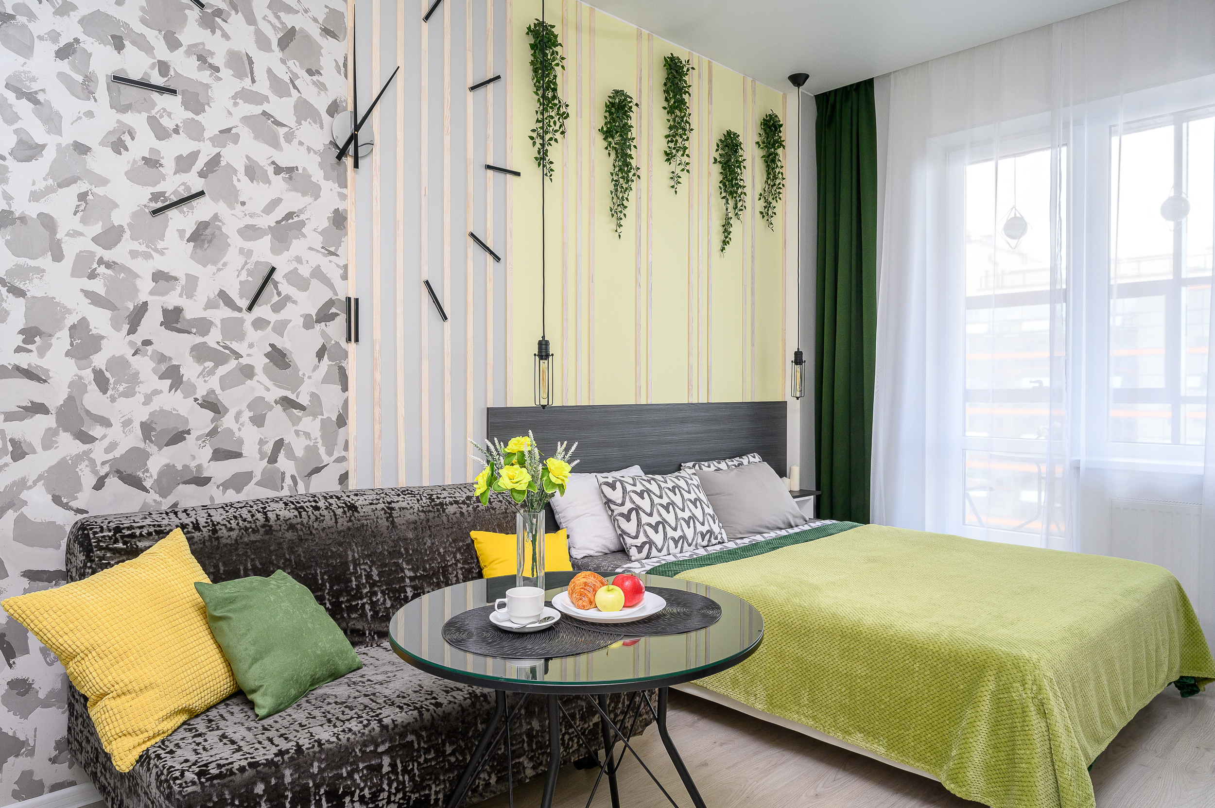 Красивая студия под сдачу в аренду. Интерьерный фотограф. Фото- видеосъемка недвижимости Санкт-Петербург