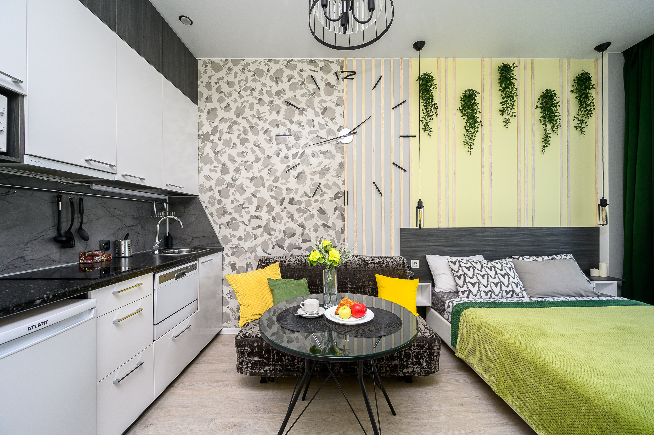 Красивая студия под сдачу в аренду. Интерьерный фотограф. Фото- видеосъемка недвижимости Санкт-Петербург