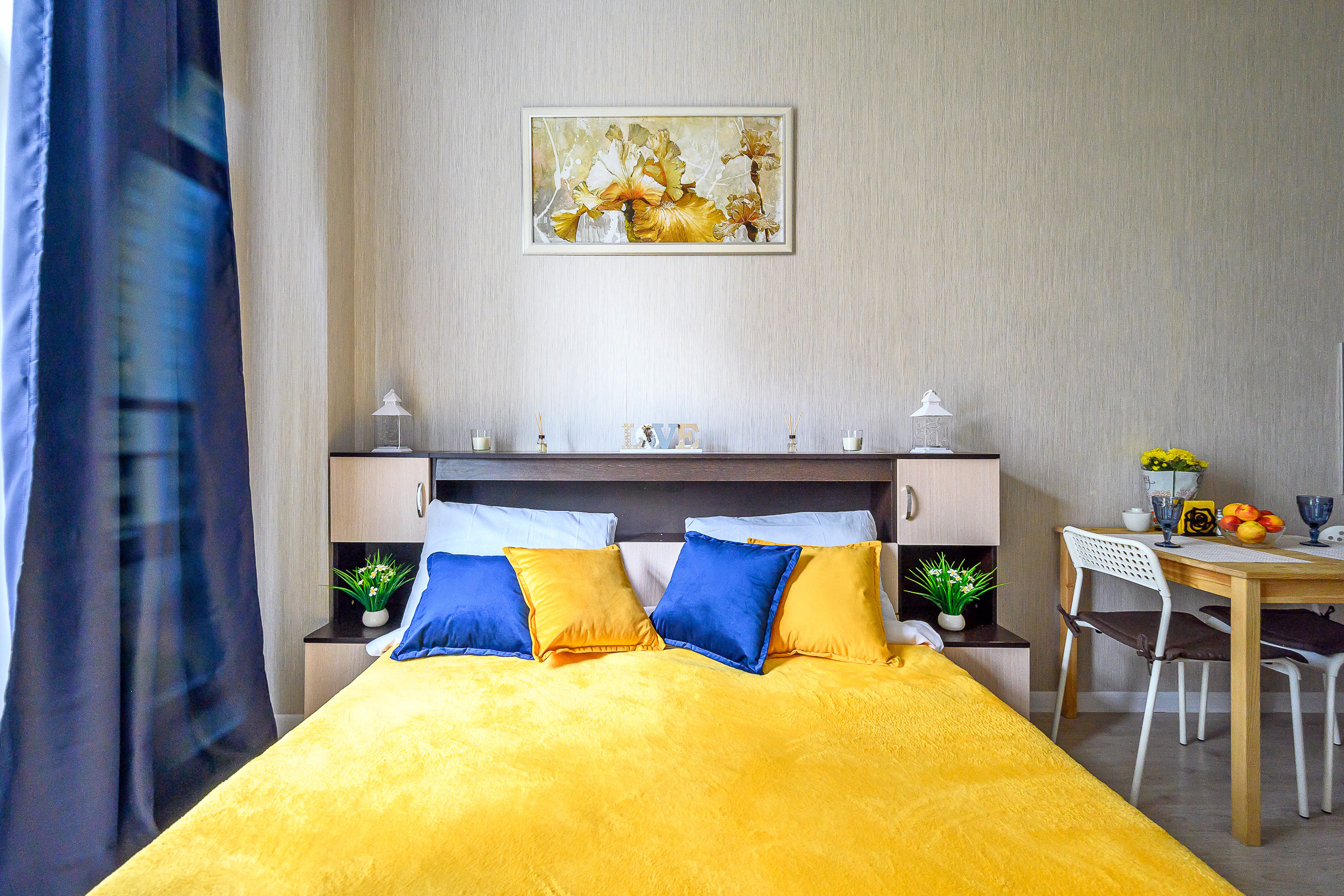 Маленькая студия под аренду. Интерьерный фотограф. Фото- видеосъемка недвижимости Санкт-Петербург