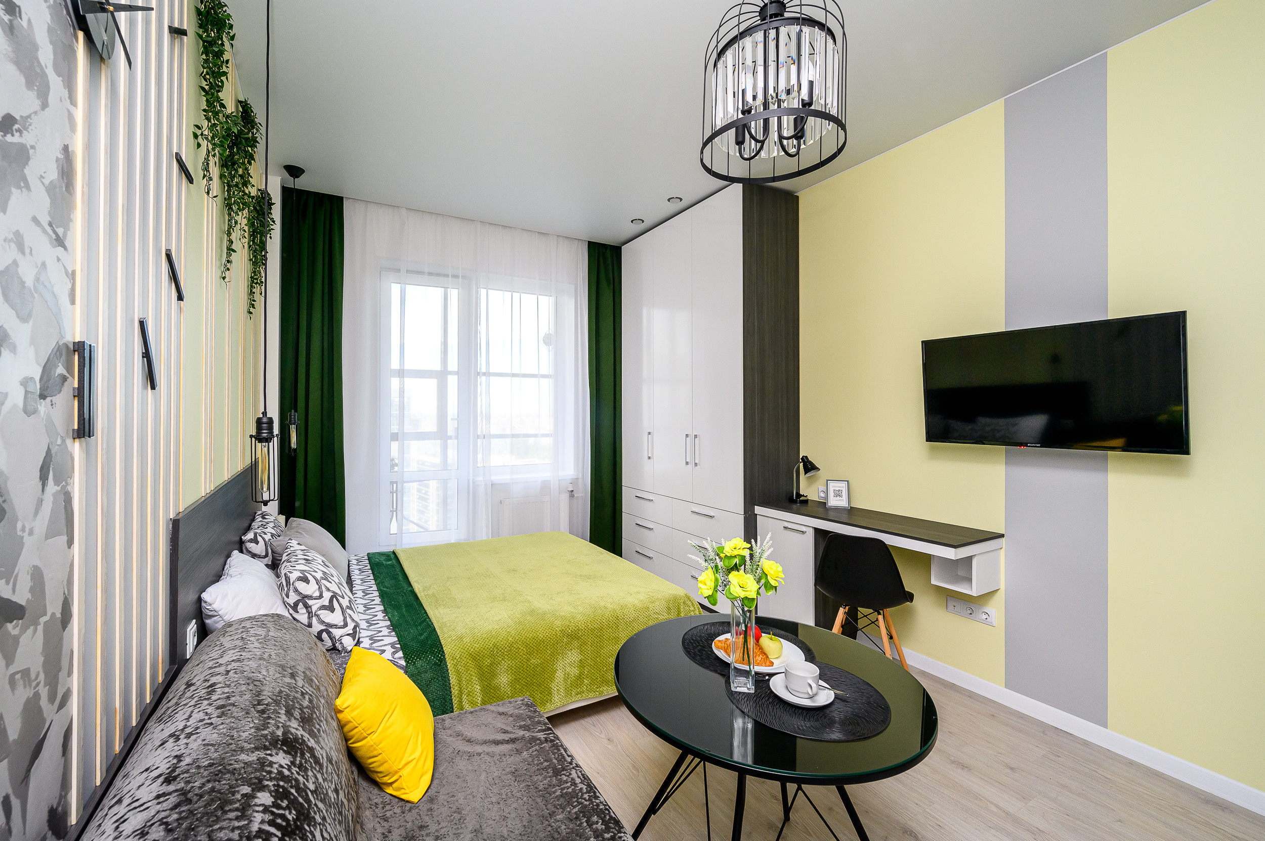 Красивая студия под сдачу в аренду. Интерьерный фотограф. Фото- видеосъемка недвижимости Санкт-Петербург