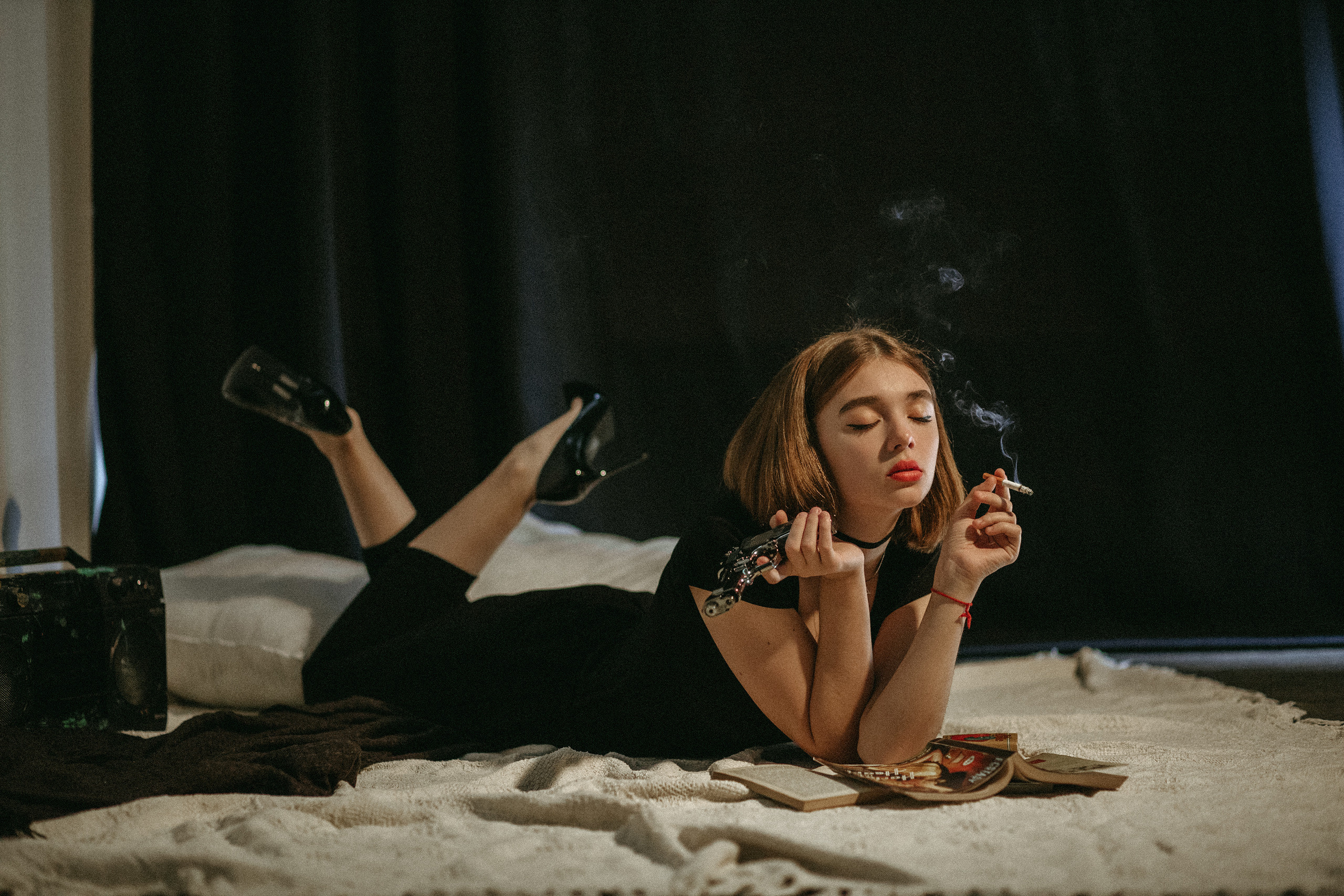 Pulp Fiction. Фотосъемка в Москве. Стильные портреты, уютные семейные съемки, романт