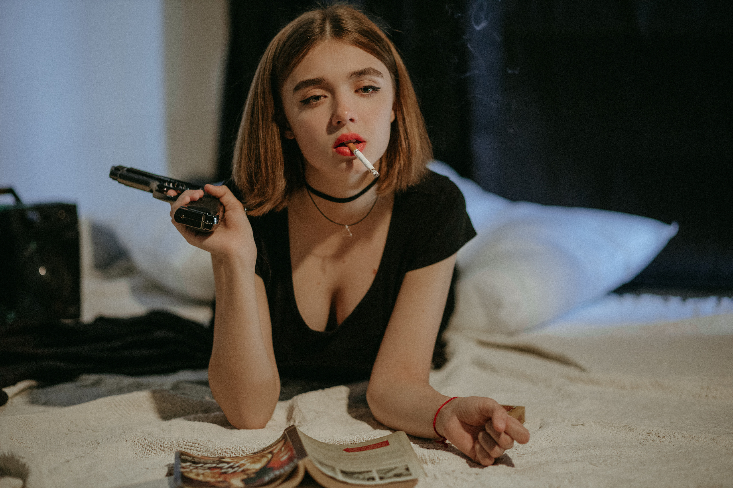 Pulp Fiction. Фотосъемка в Москве. Стильные портреты, уютные семейные съемки, романт