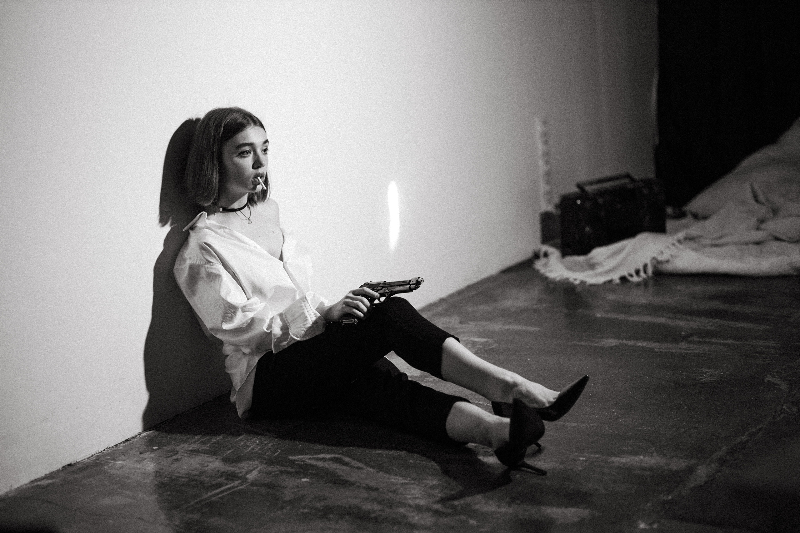 Pulp Fiction. Фотосъемка в Москве. Стильные портреты, уютные семейные съемки, романт