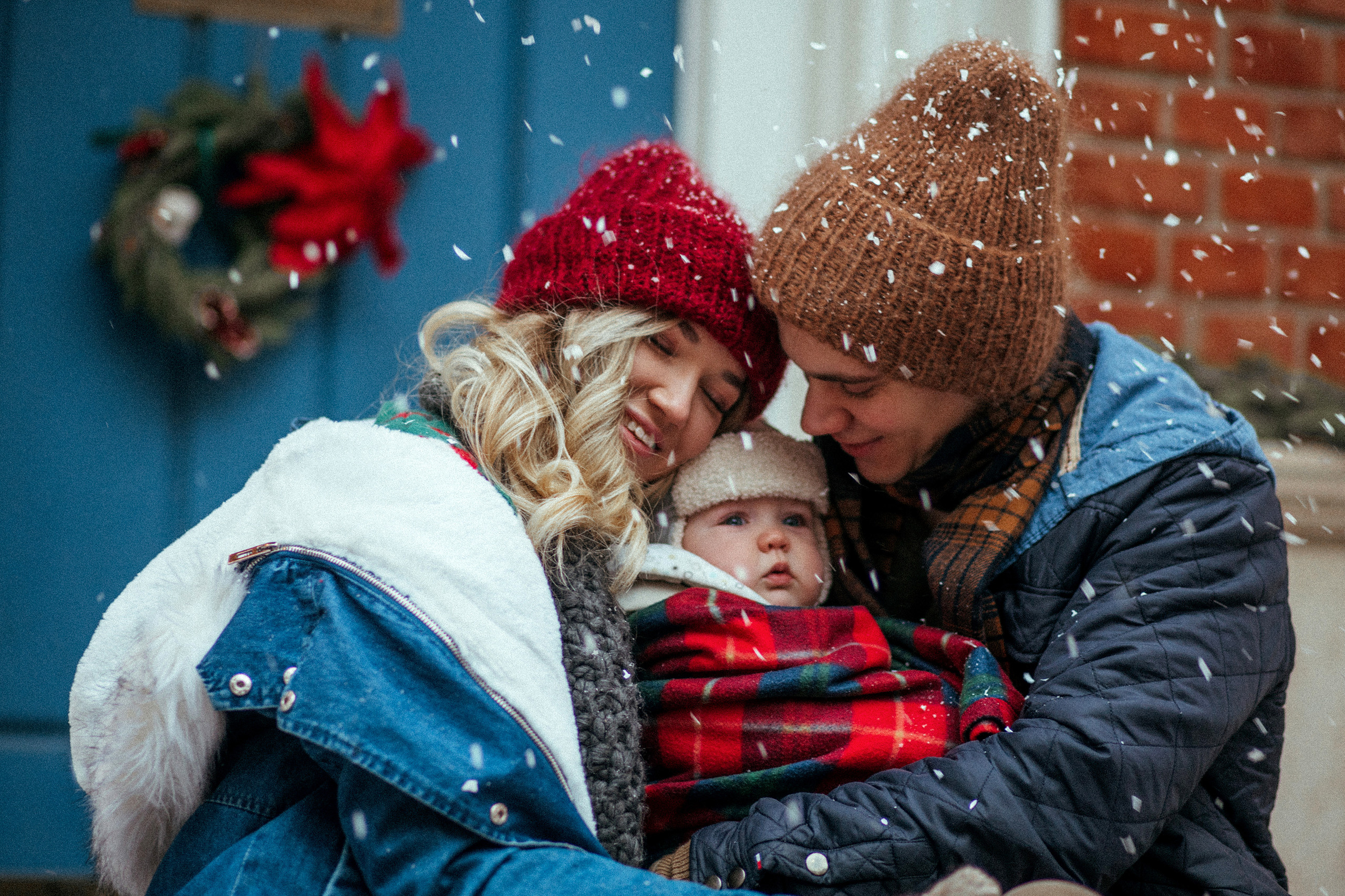 Твой первый Новый год. Фотосъемка в Москве. Стильные портреты, уютные семейные съемки, романт