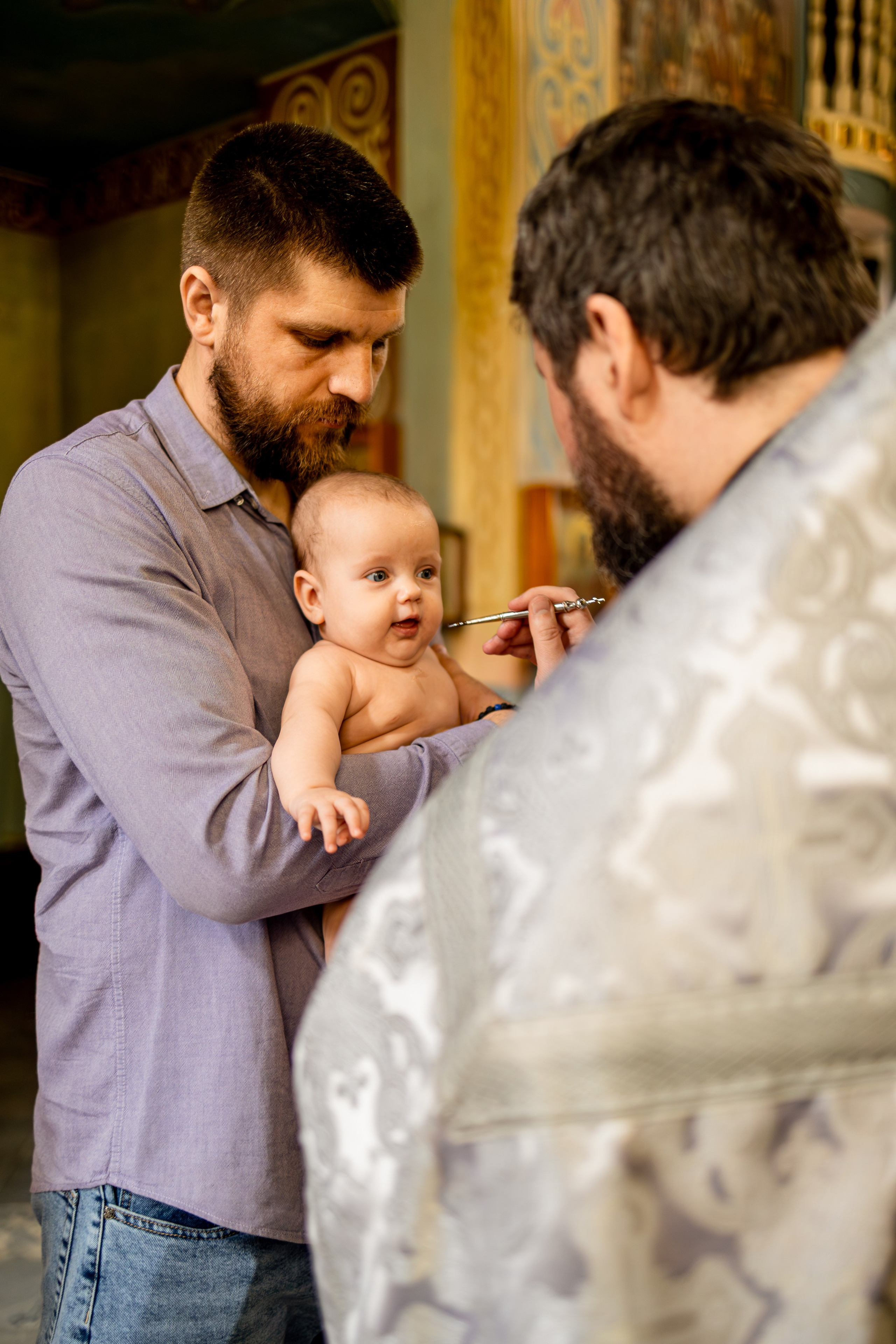 Крещение Ника. Фотограф Виктория Кравец