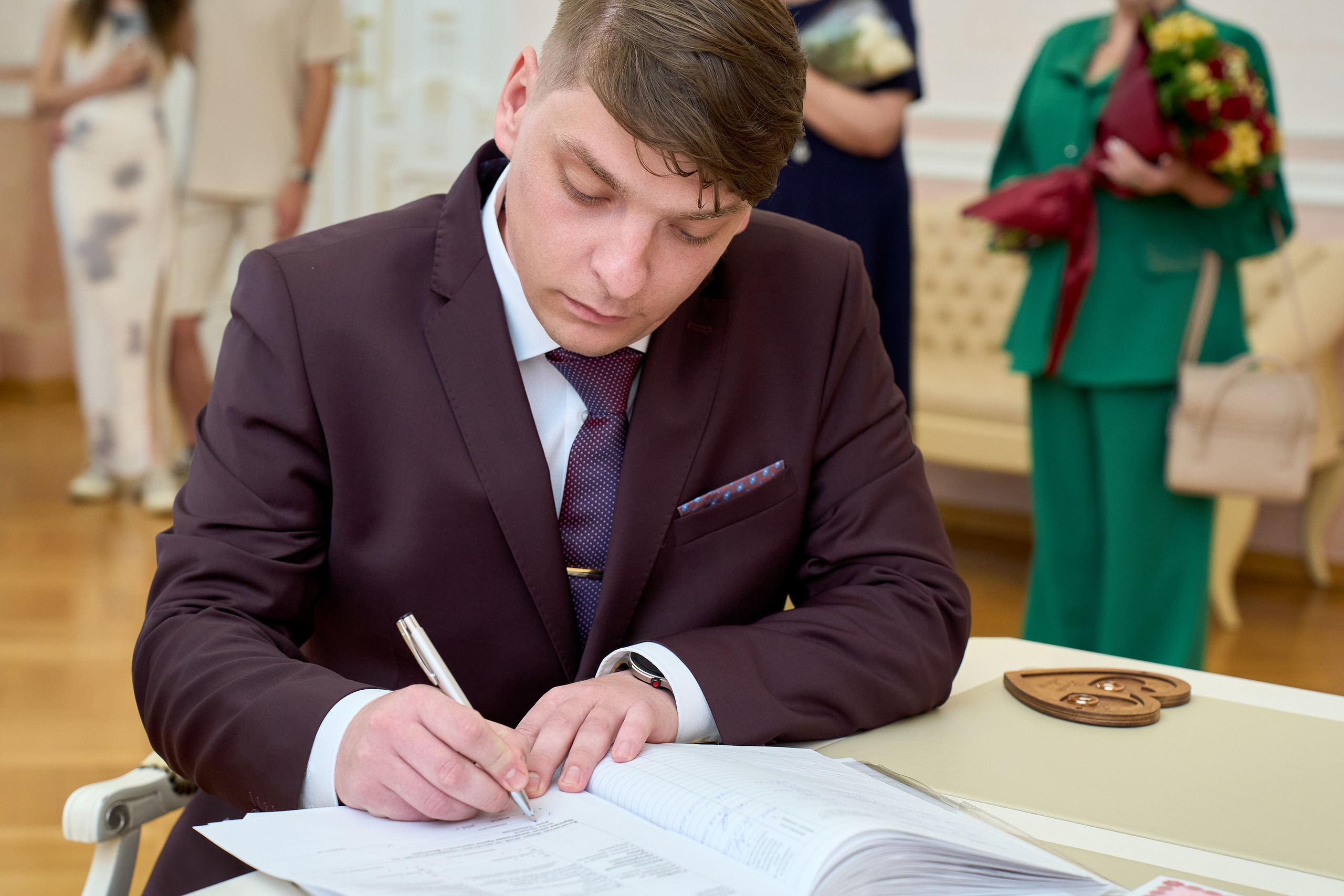 Церемония бракосочетания. Репортажный и портретный фотограф в Томске Ларионов Артём