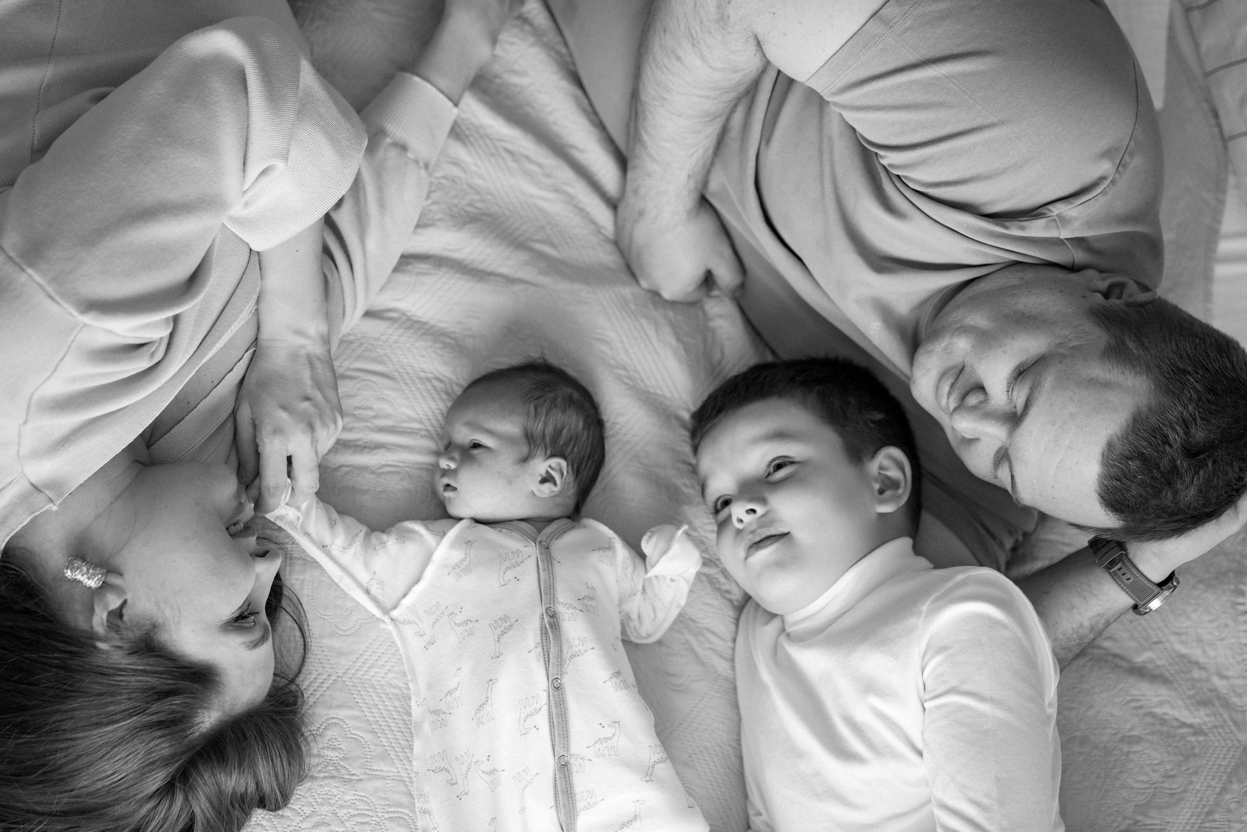 Владимир, Екатерина, Давид и Адам. Портретный фотограф Алёна Счетчикова