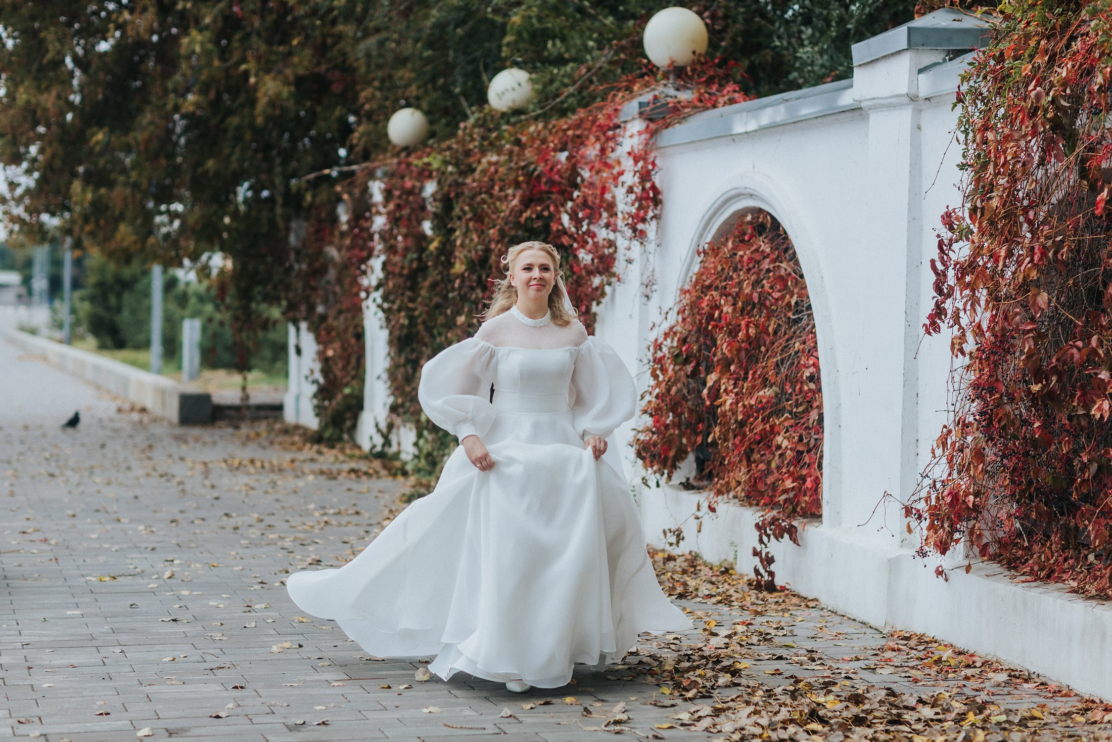 Егор и Екатерина. Осень, музей Машкова. Фотографы в городе Волгограде — Людмила Агеева и Алексей Околелов