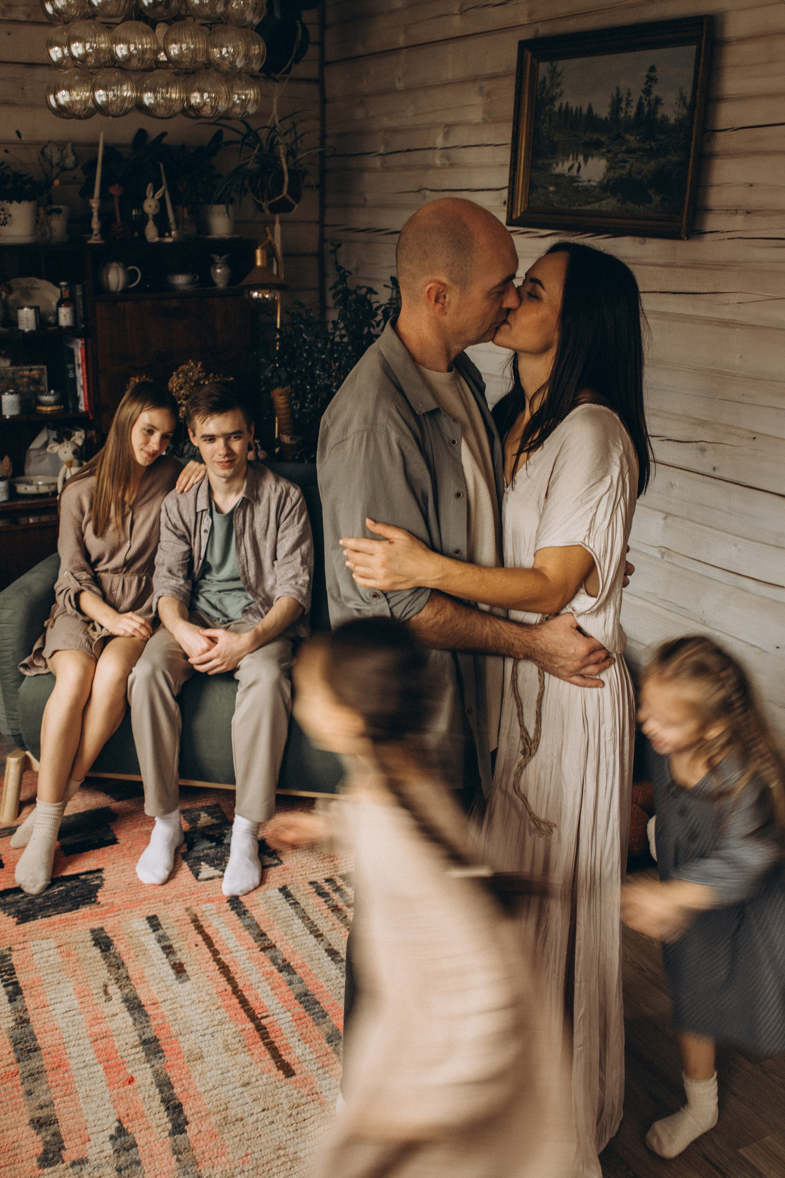 Юлия, Виктор, Саша, Настя, Ксюша и Аленка. Фотограф В Москве и Подольске Лена Иванова