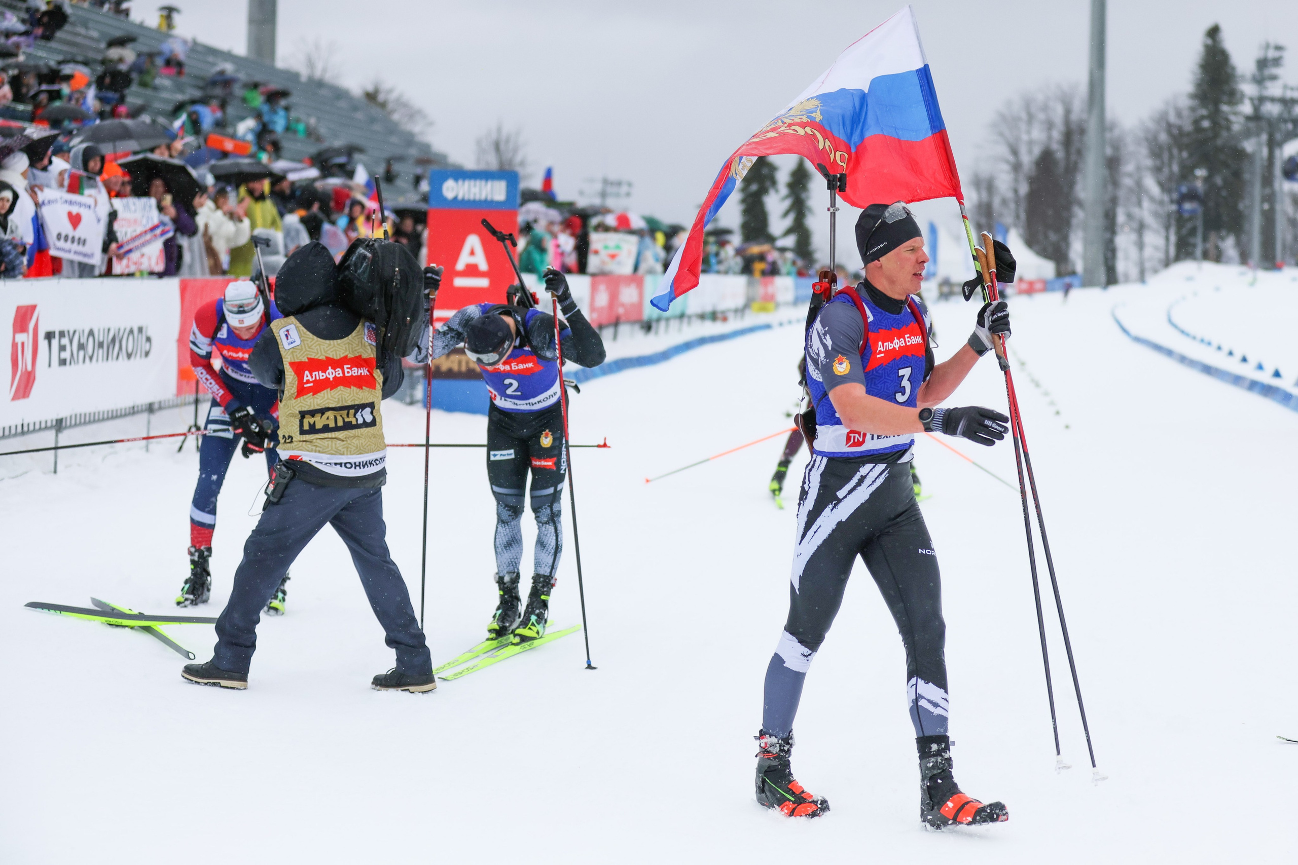 Масстарт Мужчины Биатлон